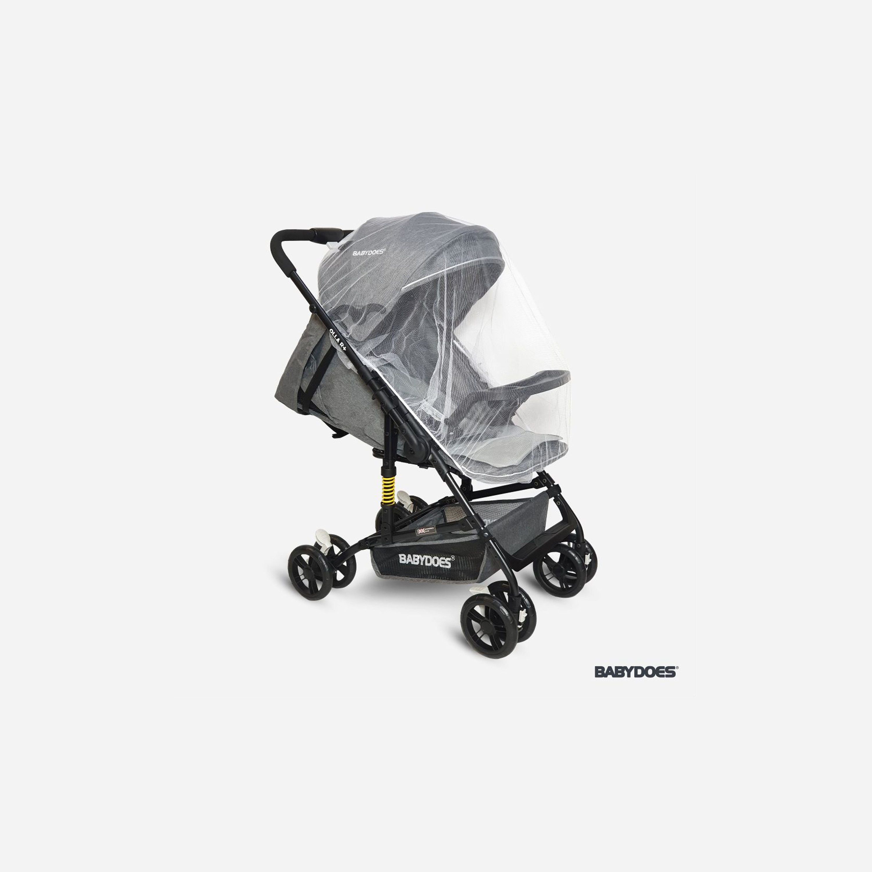 Babydoes Olla R+ Foldable Stroller with Reversable Handle & Air Travel Cabin - 0-4 Years-baby-gear-strollersandprams-strollers-image-13