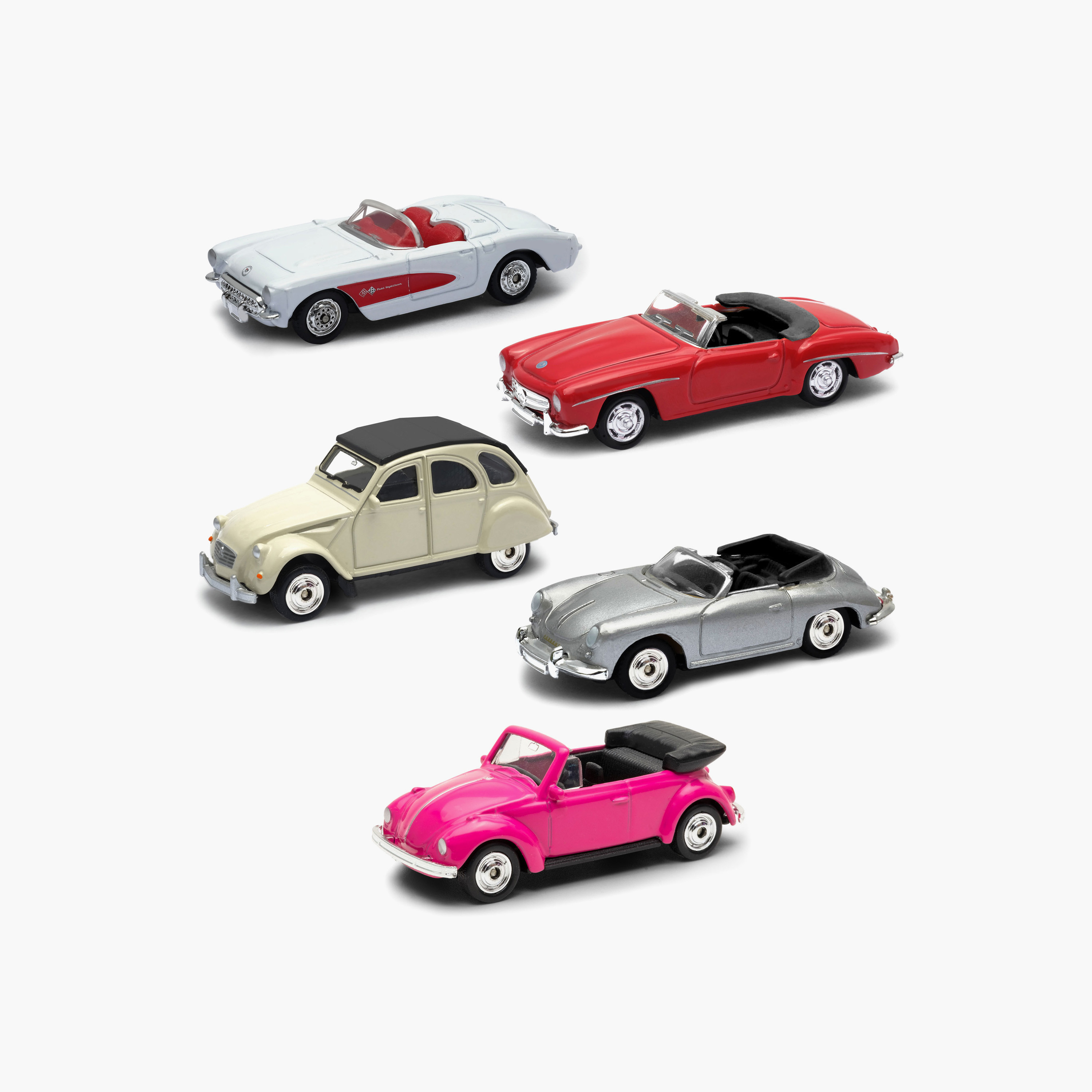 Welly 5-Piece Diecast Toy Car Set-toys-playvehicles-diecastcars-image-1