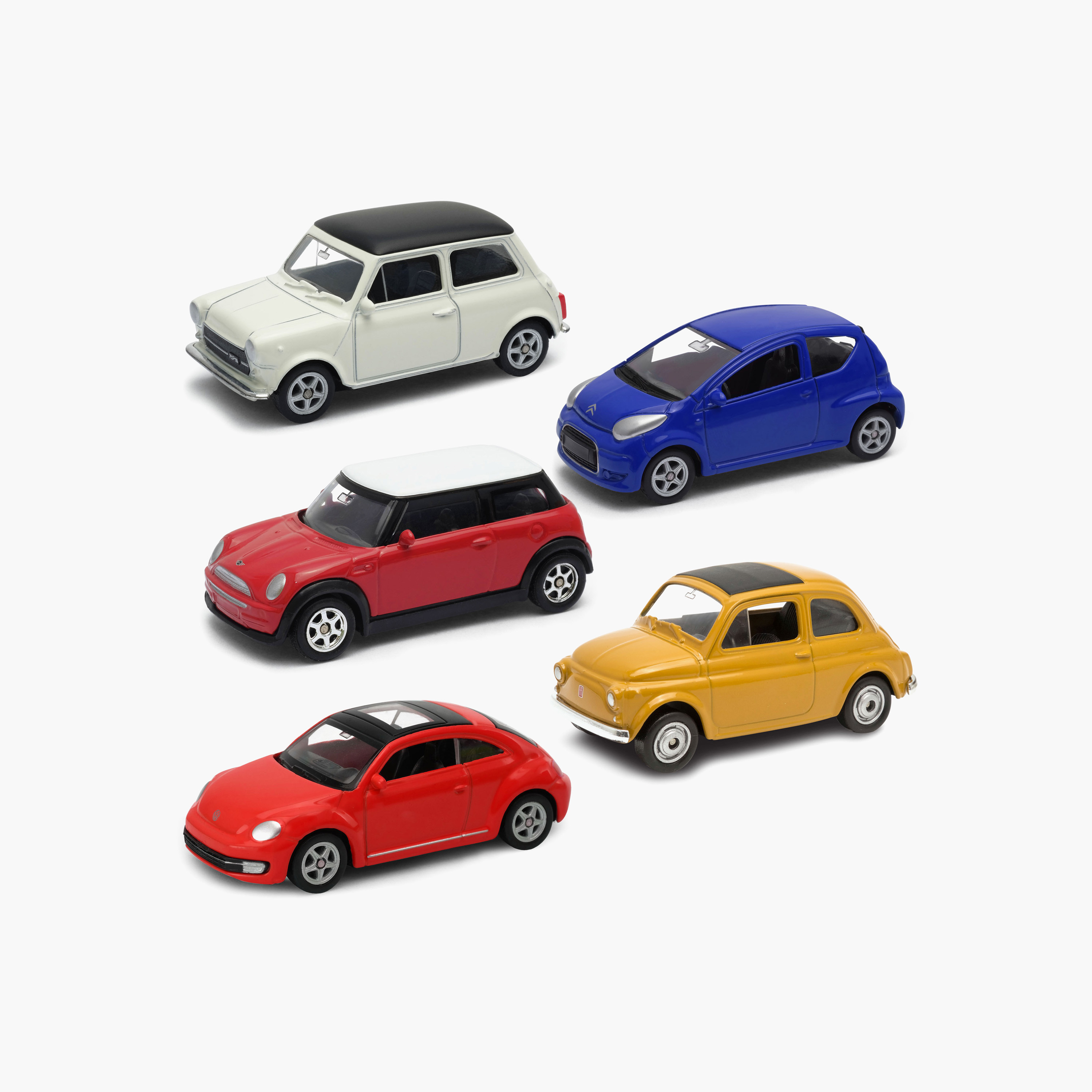 Welly 5-Piece Diecast Toy Car Set-toys-playvehicles-cars-image-1