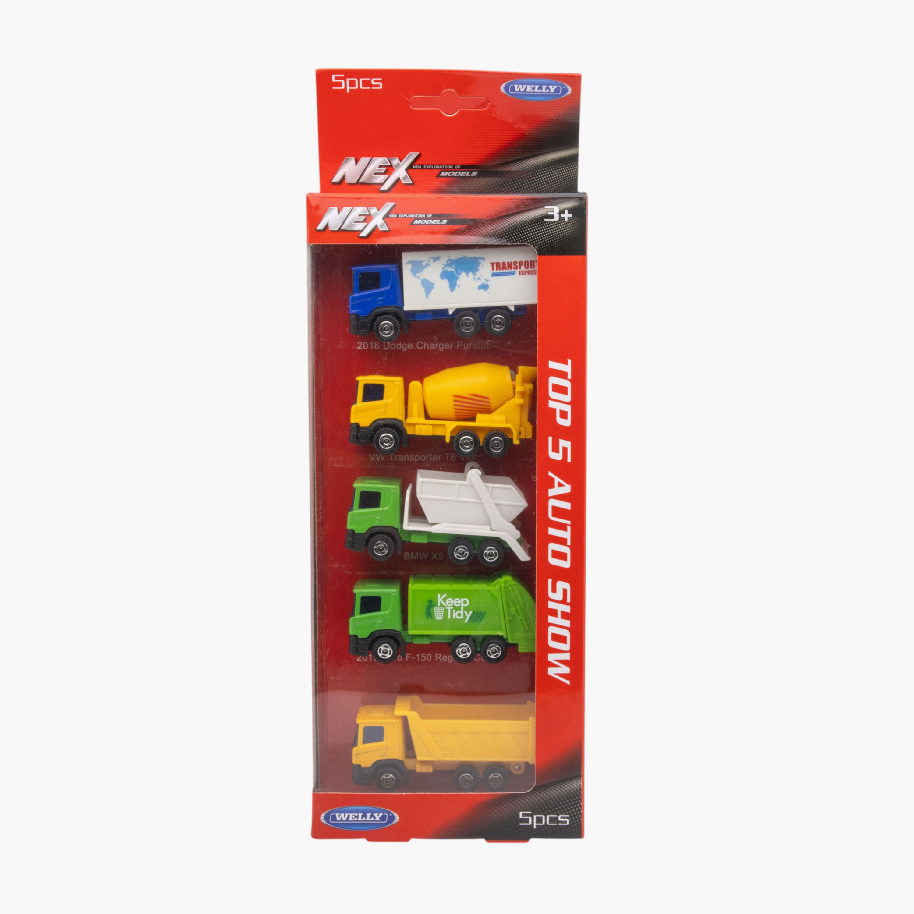 Welly 5-Piece Construction Toy Vehicle Set-toys-playvehicles-utilityvehicles-image-2