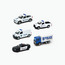 Welly 5-Piece Police Toy Vehicle Set-toys-playvehicles-cars-image-1