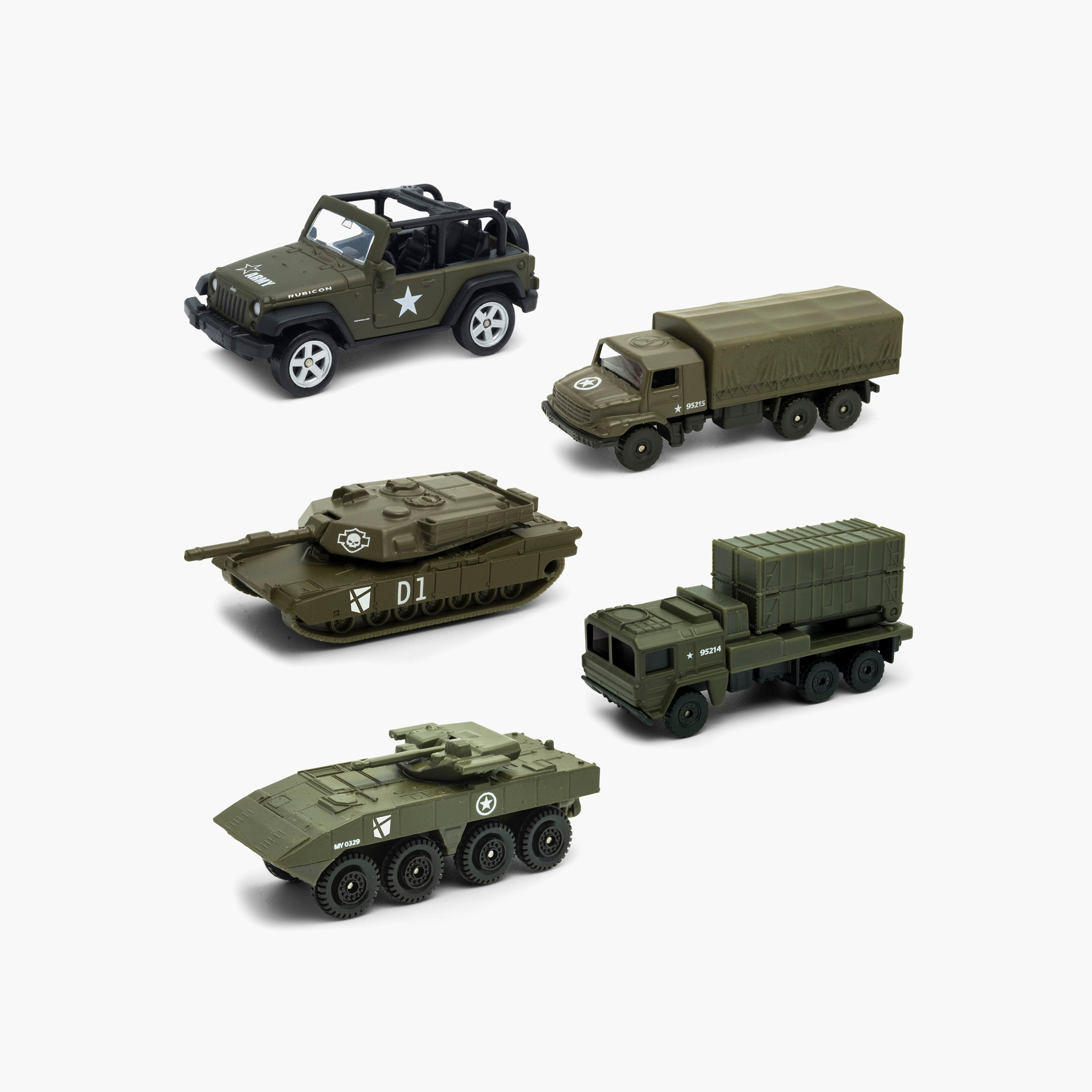 Welly 5-Piece Die Cast Military Toy Vehicle Set-toys-playvehicles-diecastcars-image-1