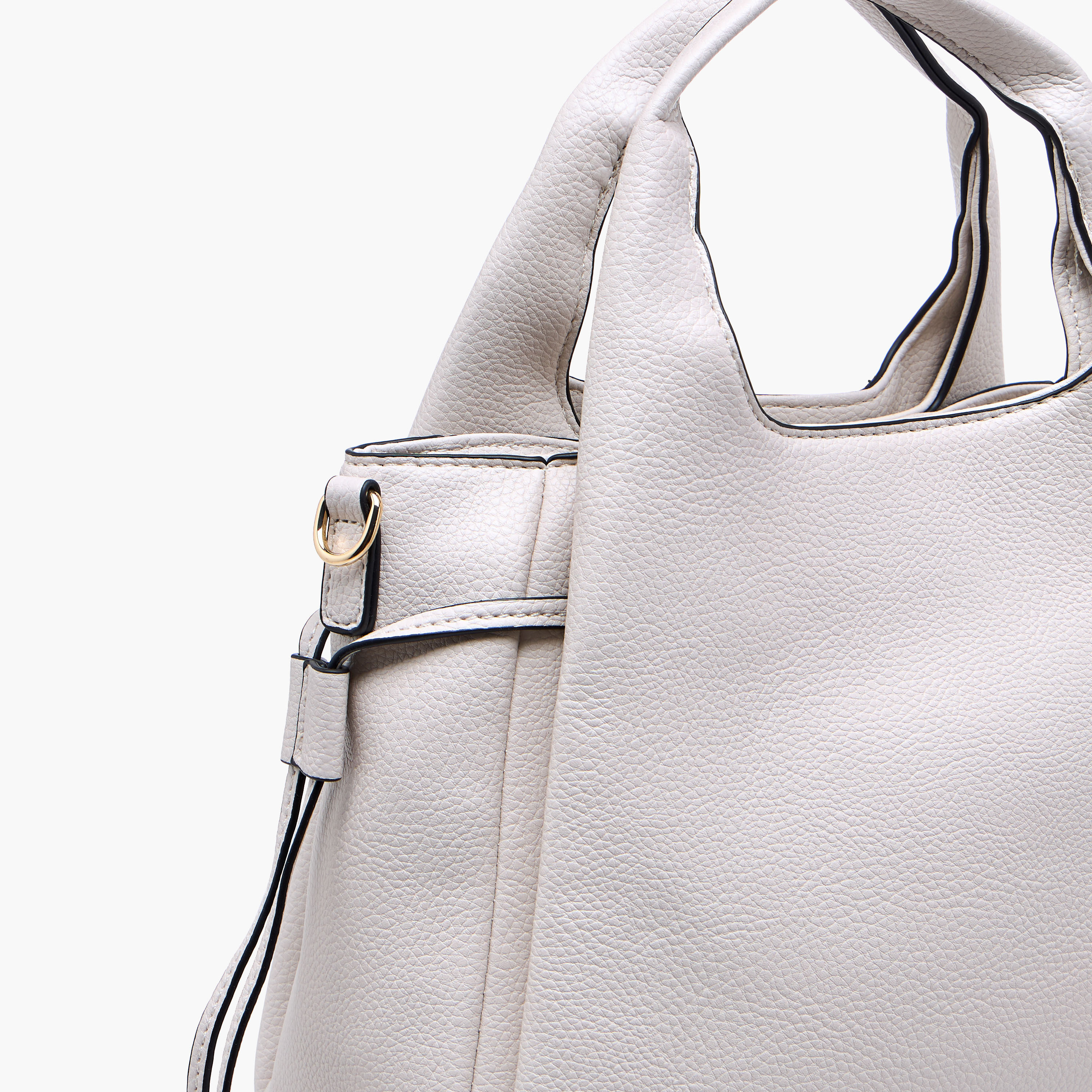 شنطة توتي بارزة الملمس بسحاب إغلاق ومقبض علوي من ساشا-women-bagsandwallets-handbags-image-5