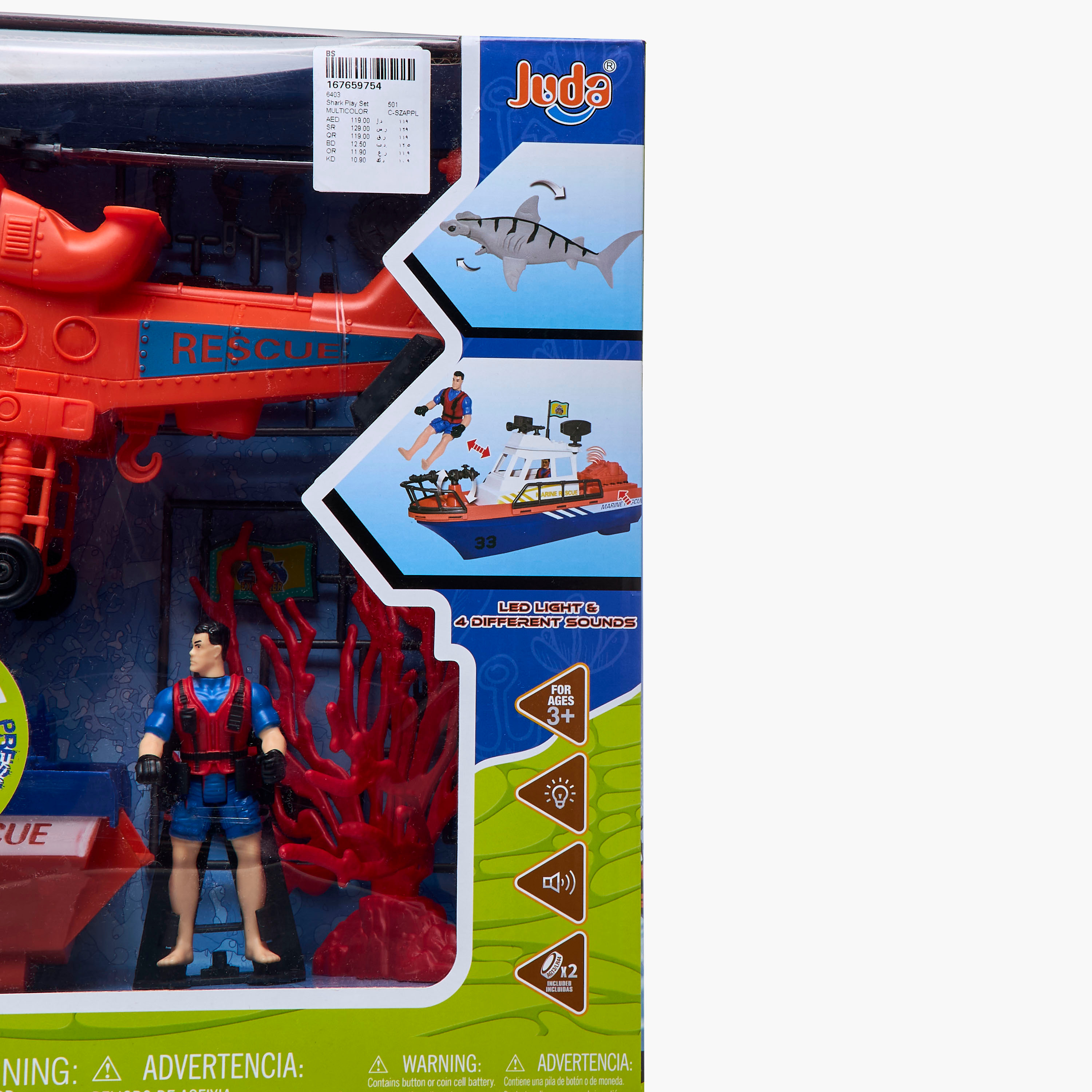 Juda 47-Piece Shark Explorer Playset-toys-playfigures-actionplaysets-image-14