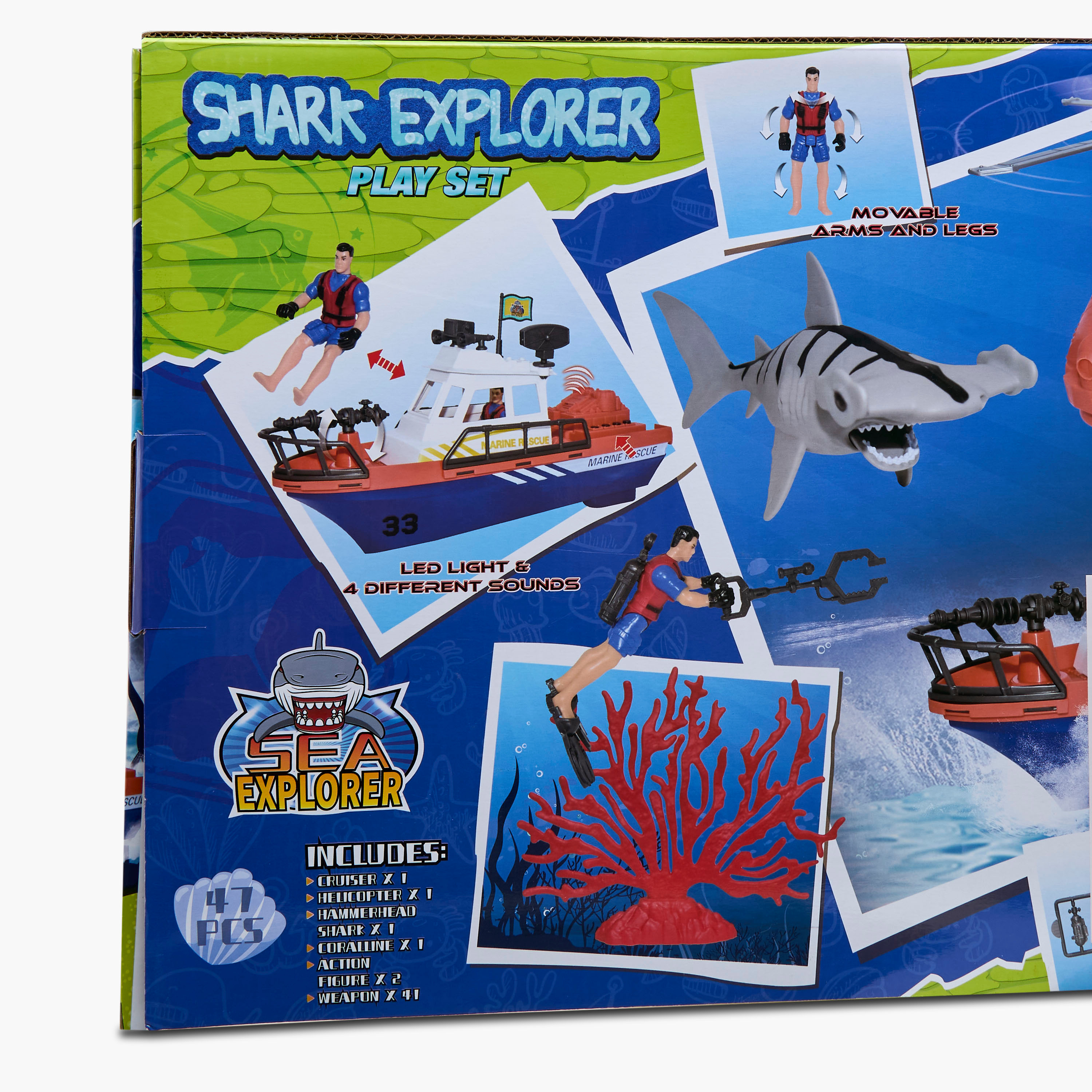 Juda 47-Piece Shark Explorer Playset-toys-playfigures-actionplaysets-image-17