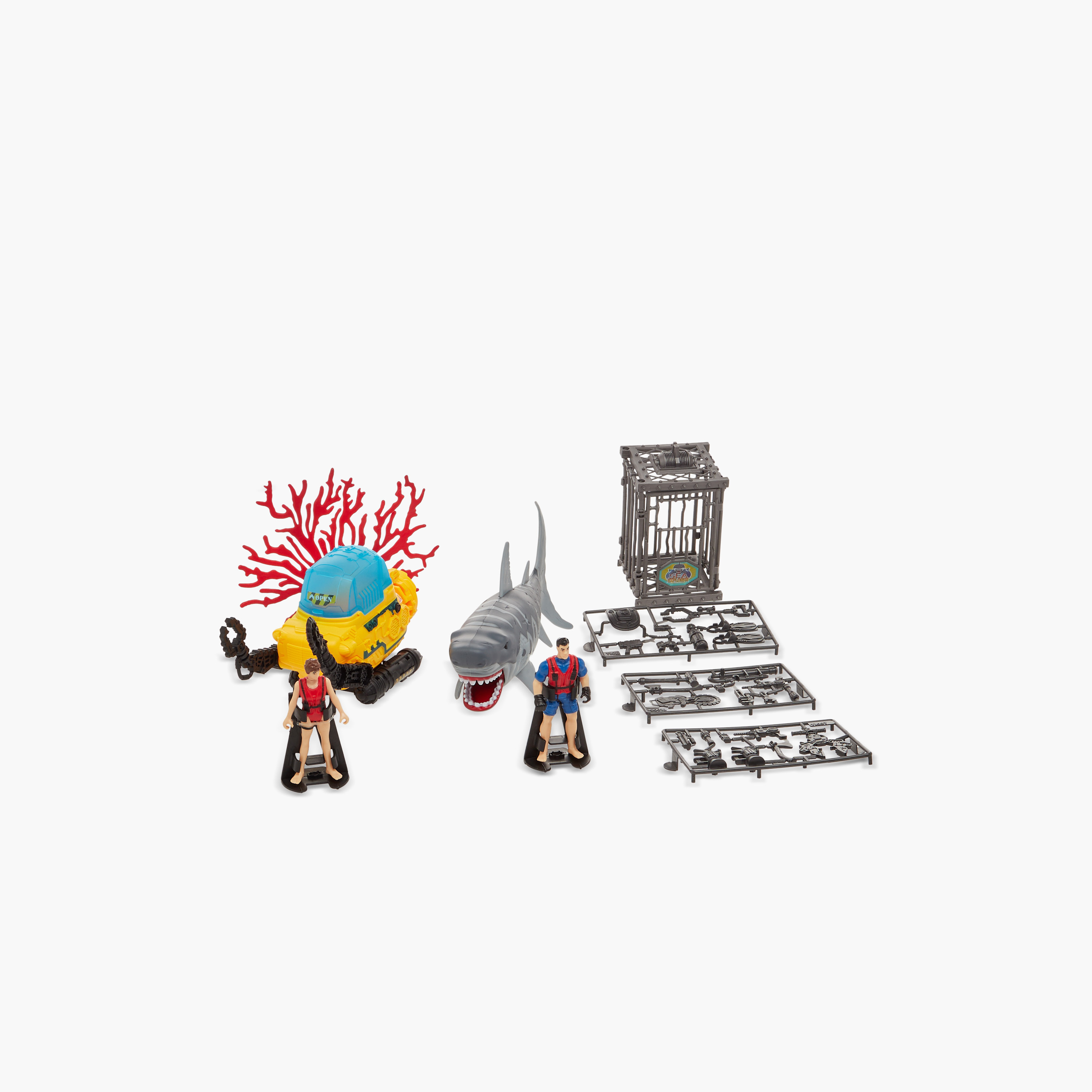 Shark Explorer 30-Piece Playset-toys-playfigures-actionplaysets-image-1