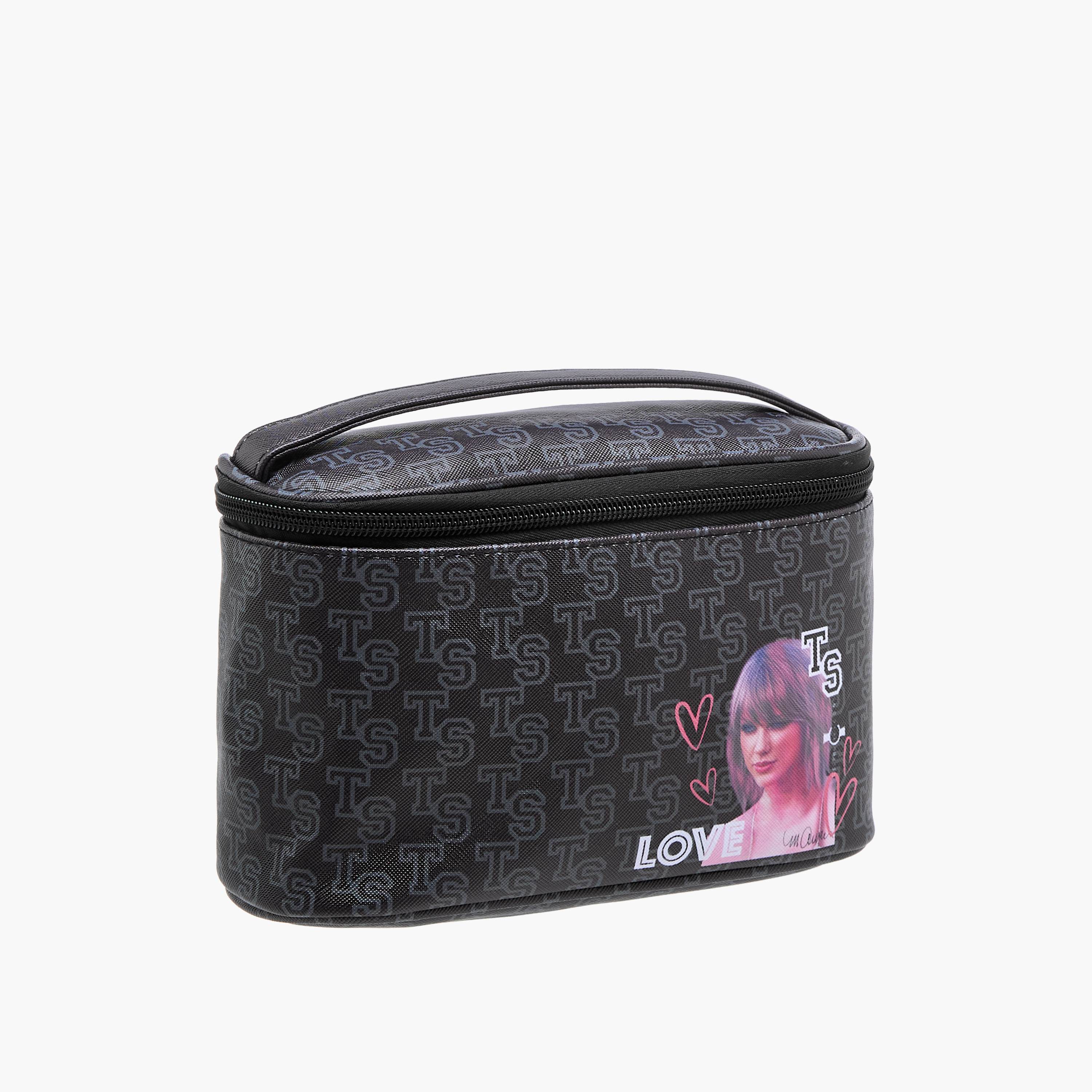 Taylor Swift Print 4-Piece Cosmetic Bag Set-beautyandpersonalcare-makeup-brushesandaccessories-makeuppouches-image-5