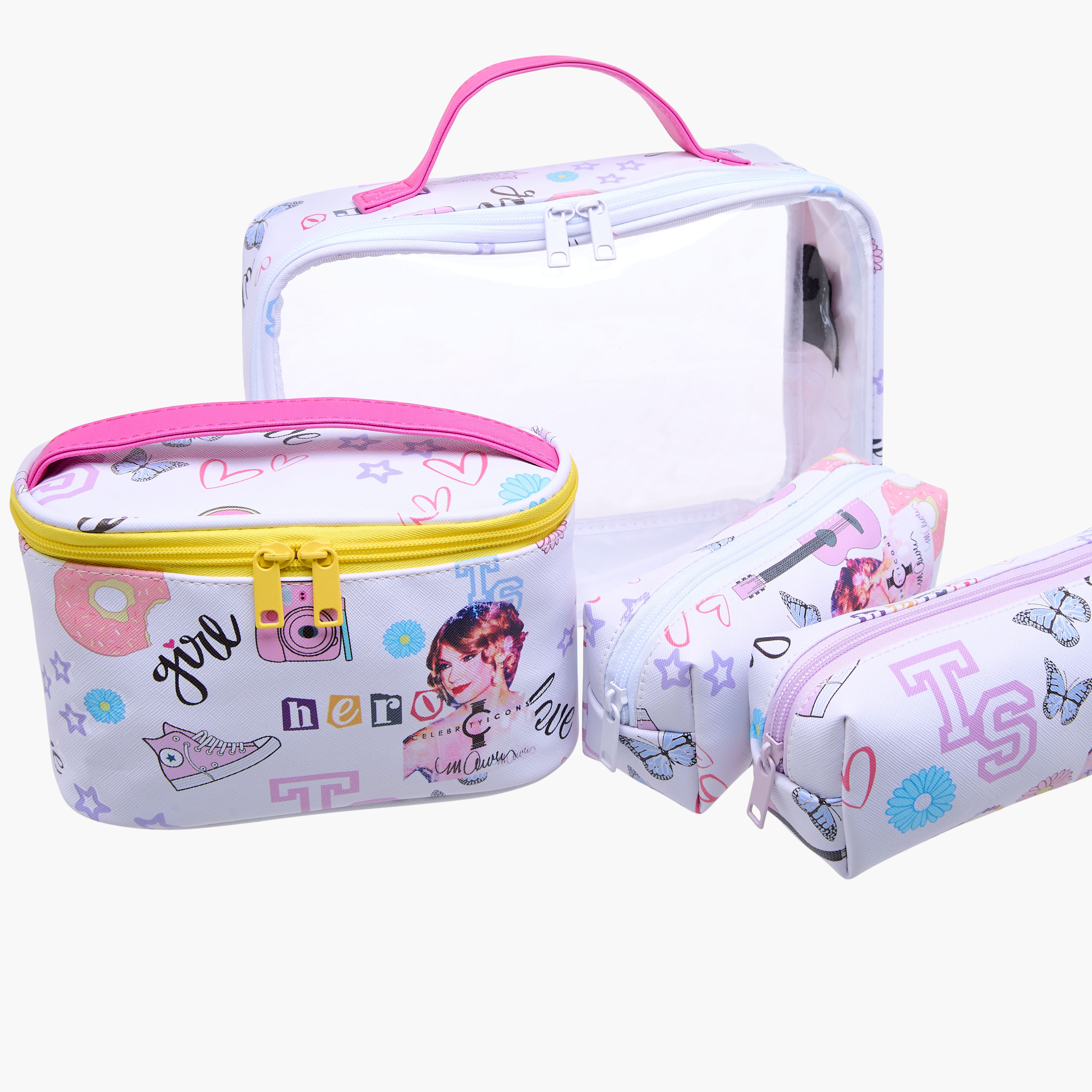 Taylor Swift 4-Piece Cosmetic Bag Set-beautyandpersonalcare-makeup-brushesandaccessories-makeuppouches-image-8