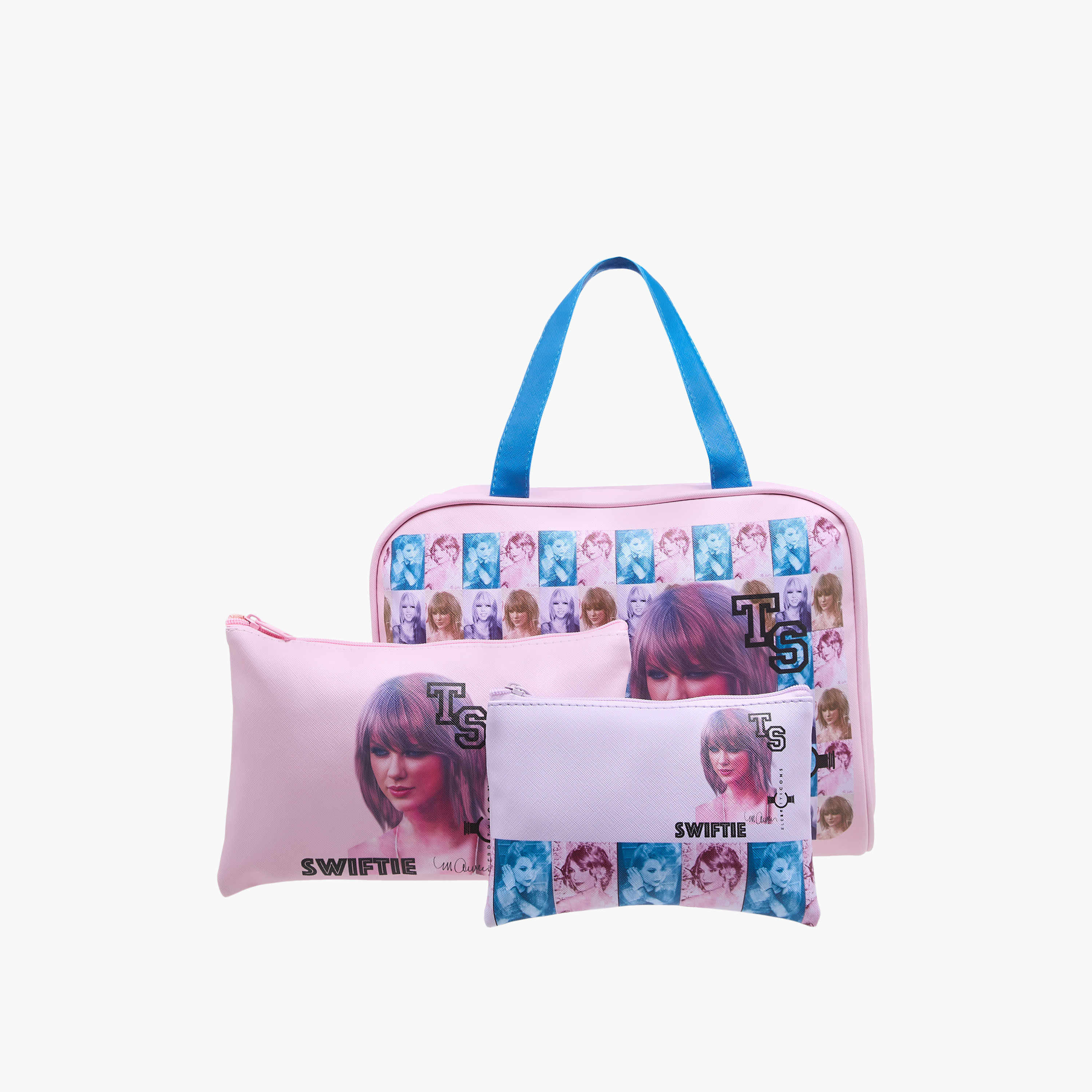 Taylor Swift 3-Piece Vanity Bag and Pouch Set-beautyandpersonalcare-makeup-brushesandaccessories-makeuppouches-image-1