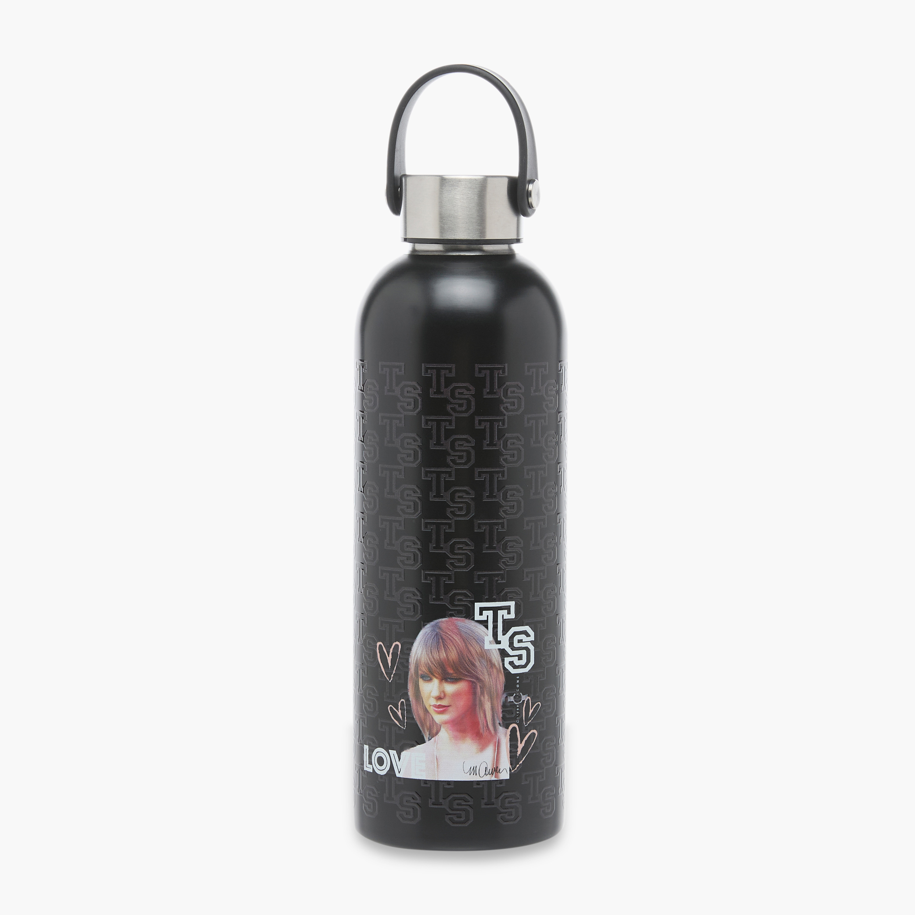Taylor Swift Print Double Wall Stainless Steel Water Bottle- 650 ml-school-waterbottles-image-1