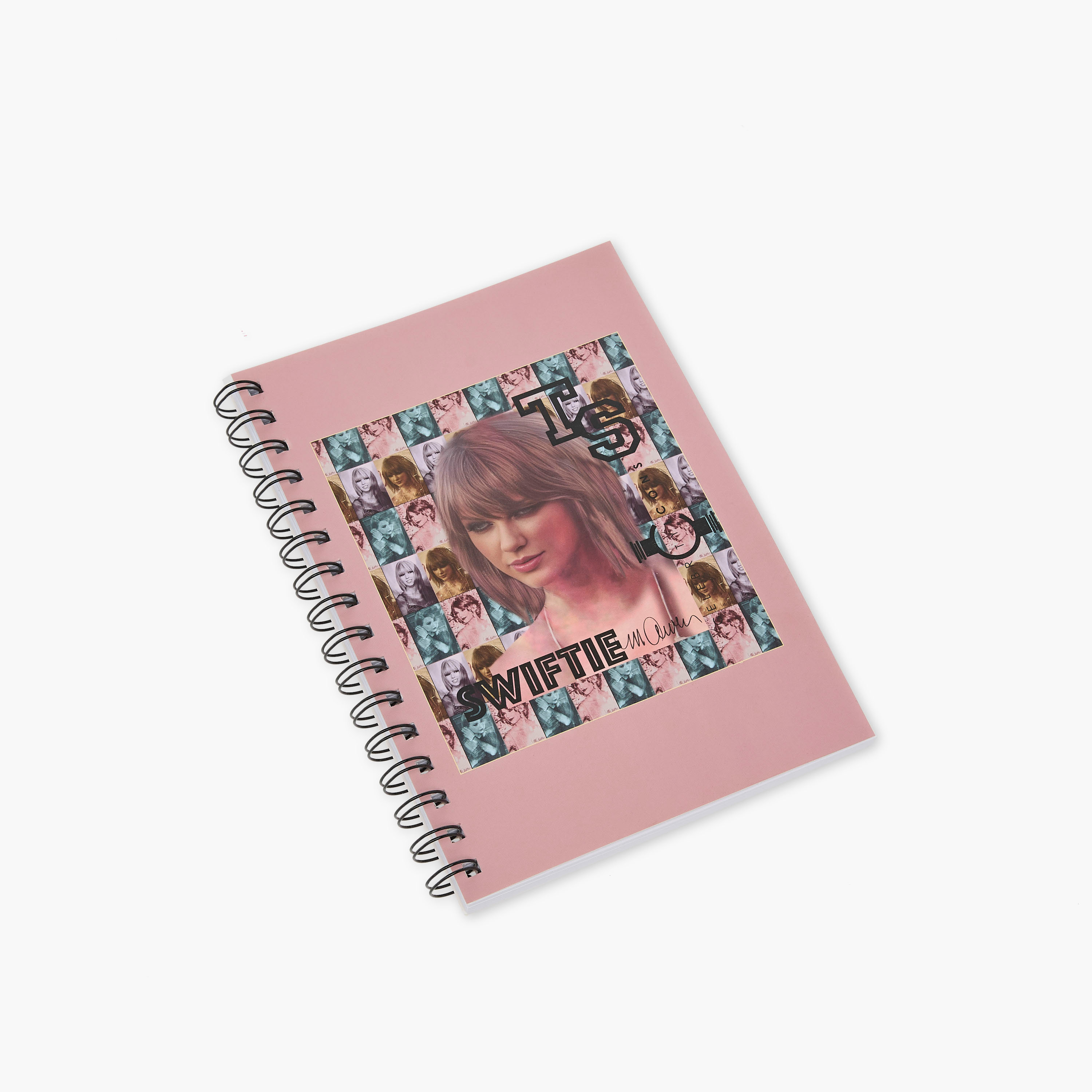 Taylor Swift Print A5 Spiral Notebook-school-stationery-notebooks-image-2