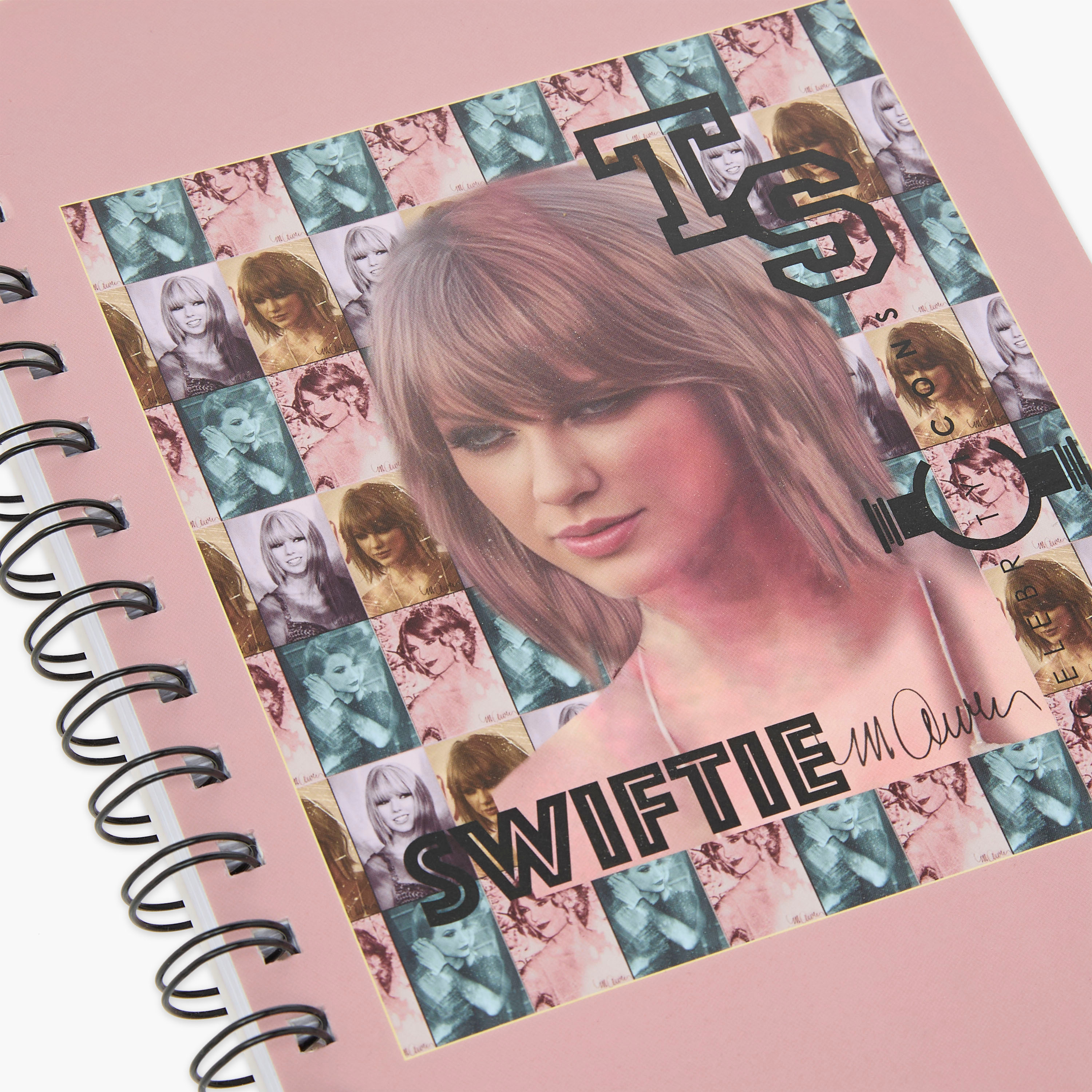 Taylor Swift Print A5 Spiral Notebook-school-stationery-notebooks-image-4