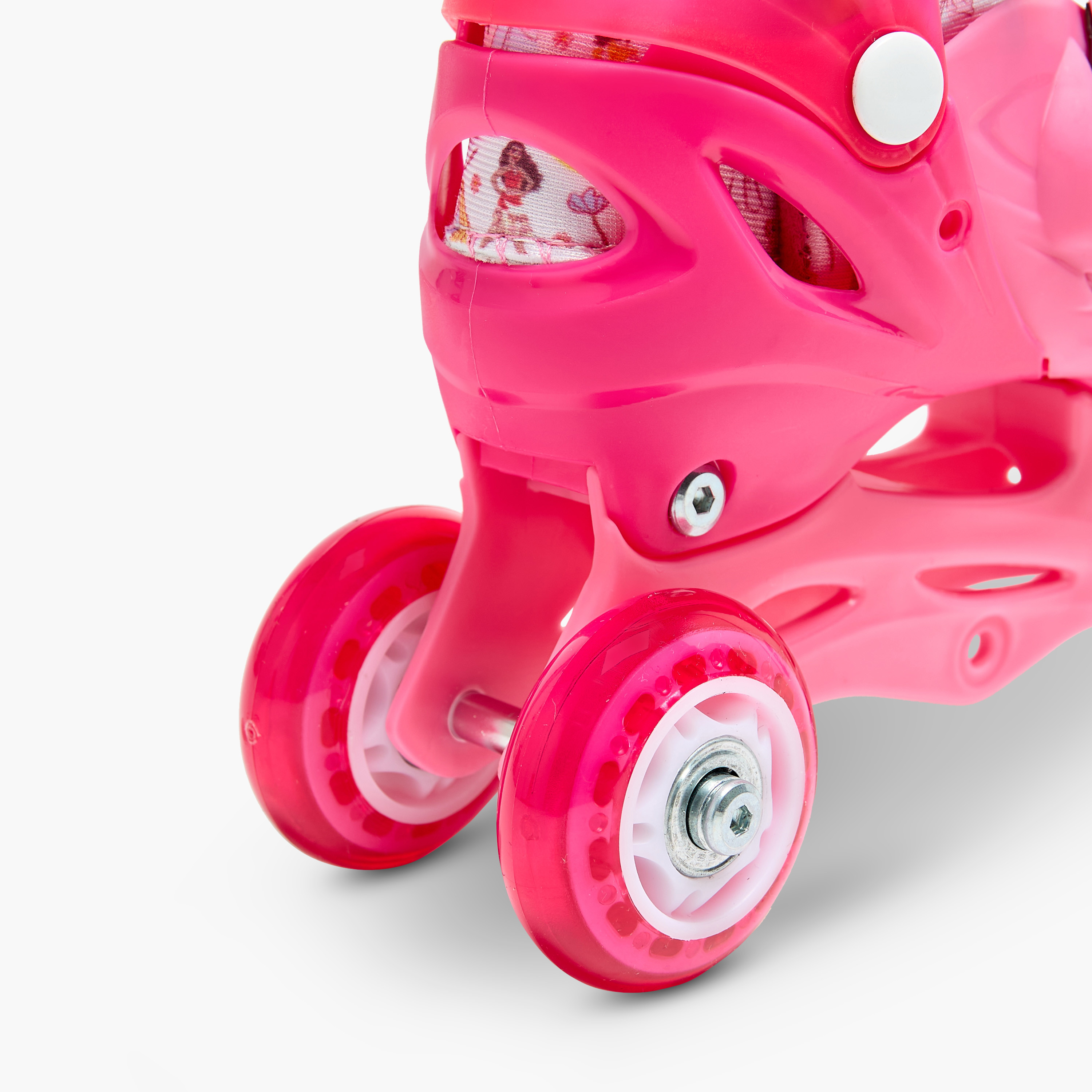 Disney Princess Print Inline Skates with Helmet and Protection Pads-toys-outdoor-sports-image-12