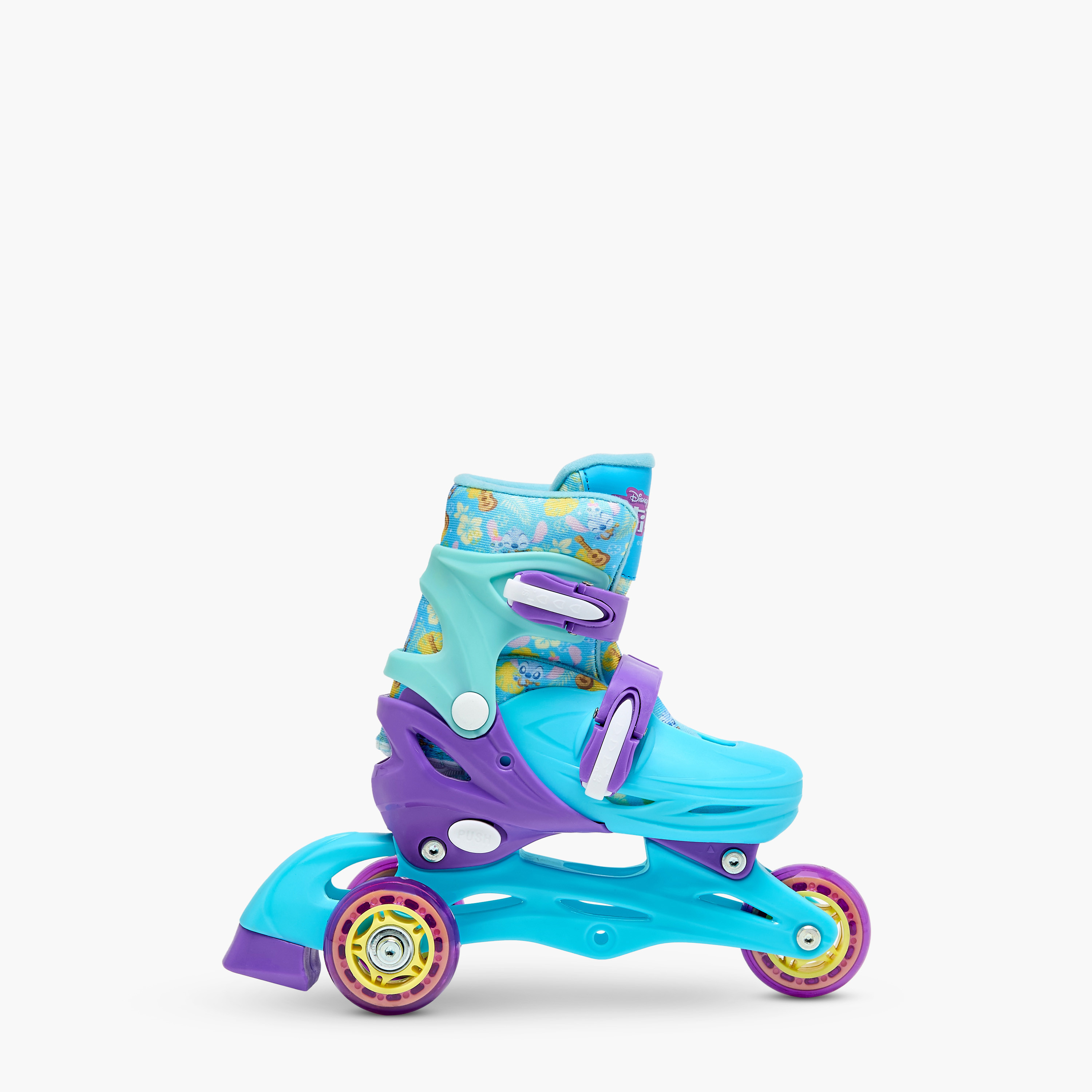 Disney Stitch Print Inline Skates with Helmet and Protection Pads-toys-outdoor-sports-image-10