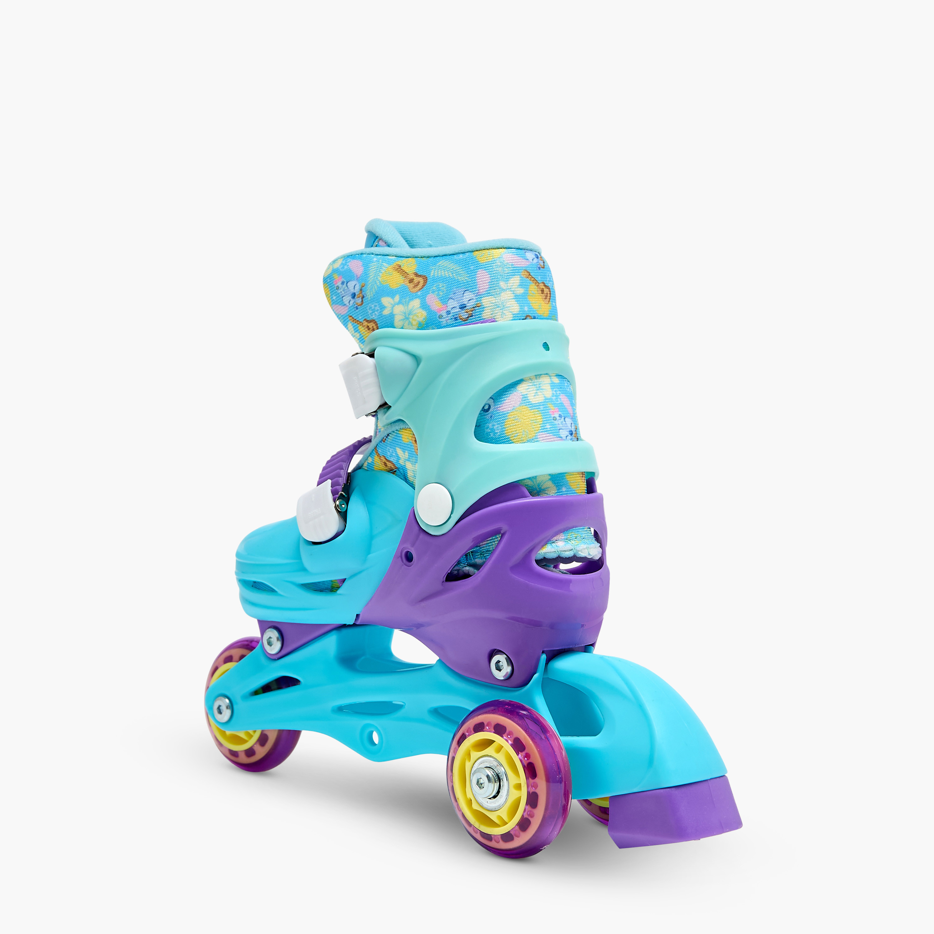 Disney Stitch Print Inline Skates with Helmet and Protection Pads-toys-outdoor-sports-image-11