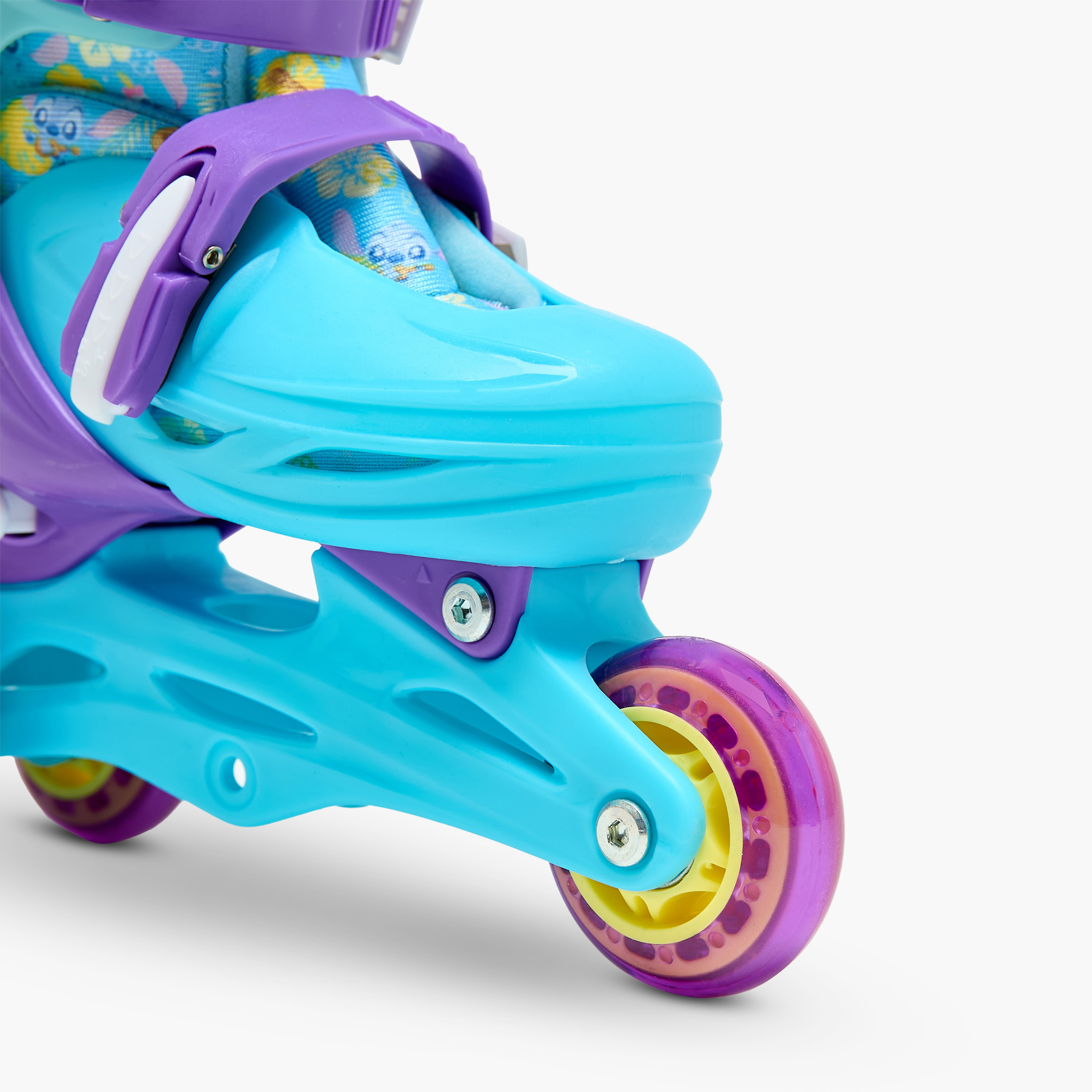 Disney Stitch Print Inline Skates with Helmet and Protection Pads-toys-outdoor-sports-image-12