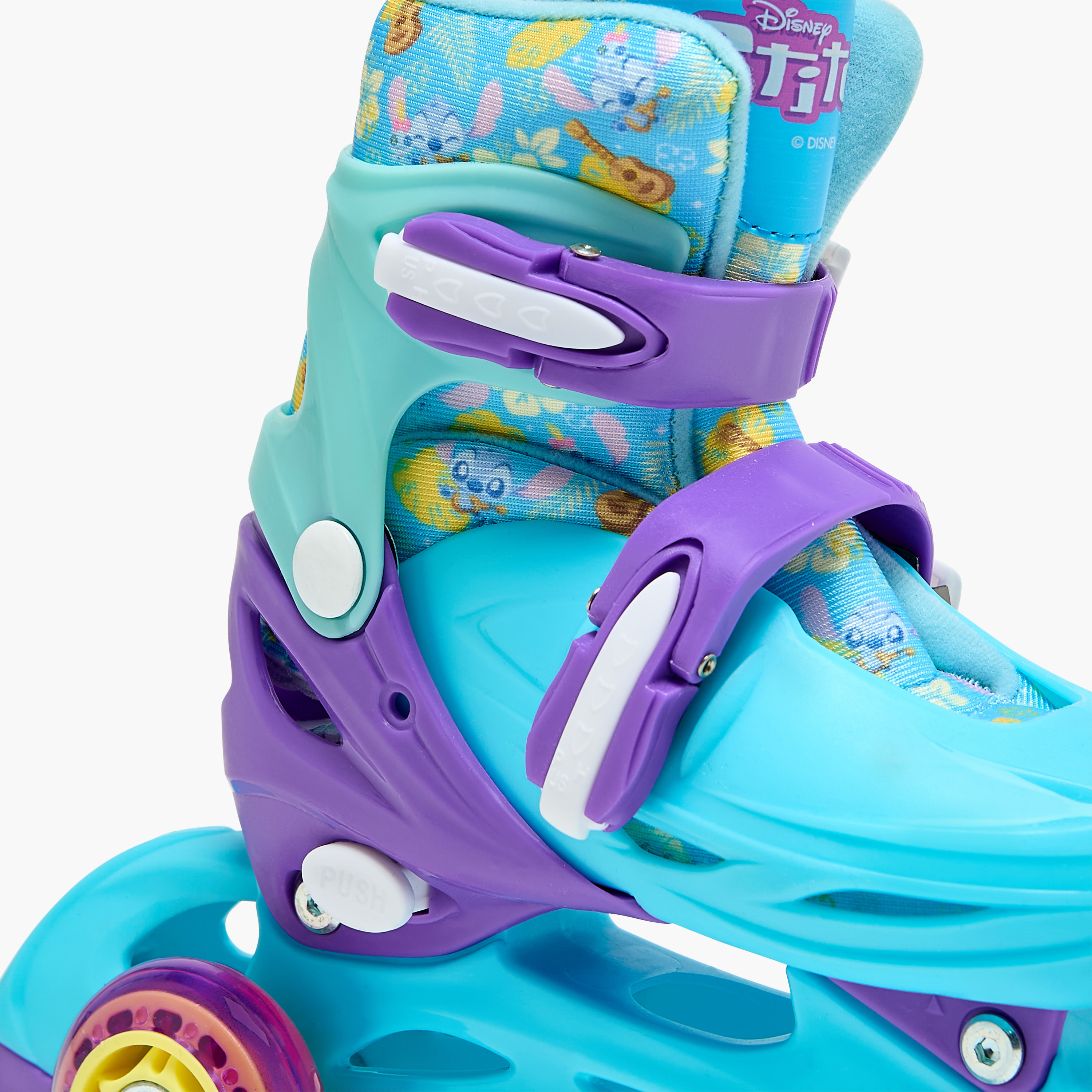 Disney Stitch Print Inline Skates with Helmet and Protection Pads-toys-outdoor-sports-image-13