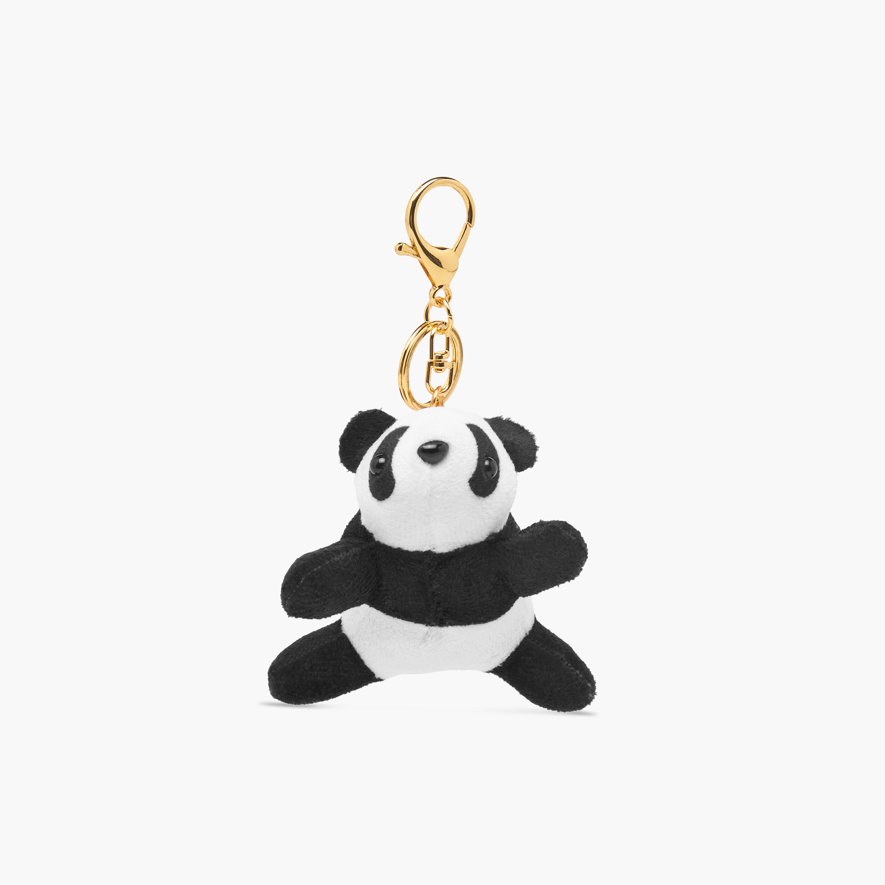 Syloon Panda Accent Keyring with Lobster Hook-girls-accessories-keyringsandbagcharms-image-1