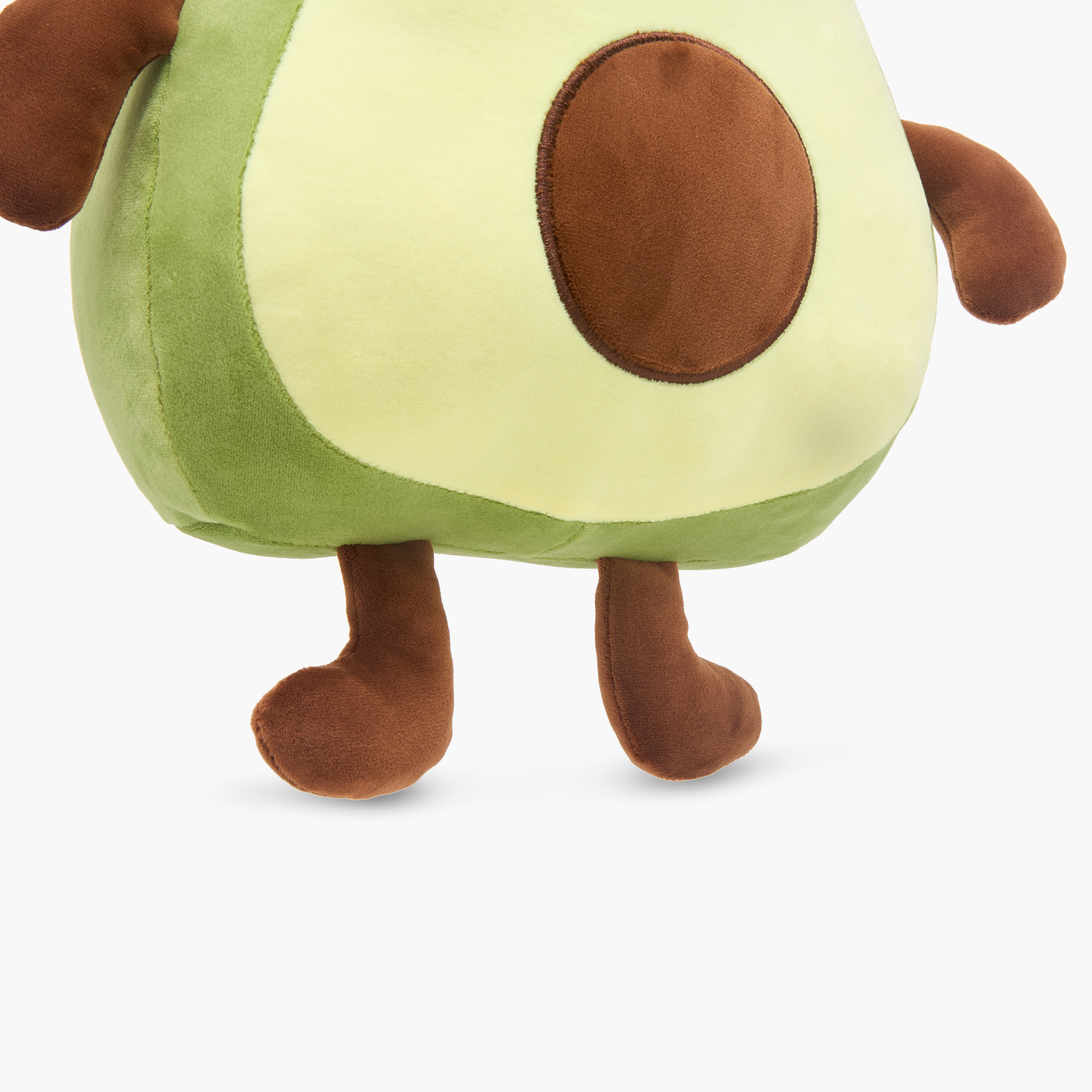 Syloon Avocado Plush Cushion-household-cushionsandthrows-filledcushions-decorativecushions-image-5