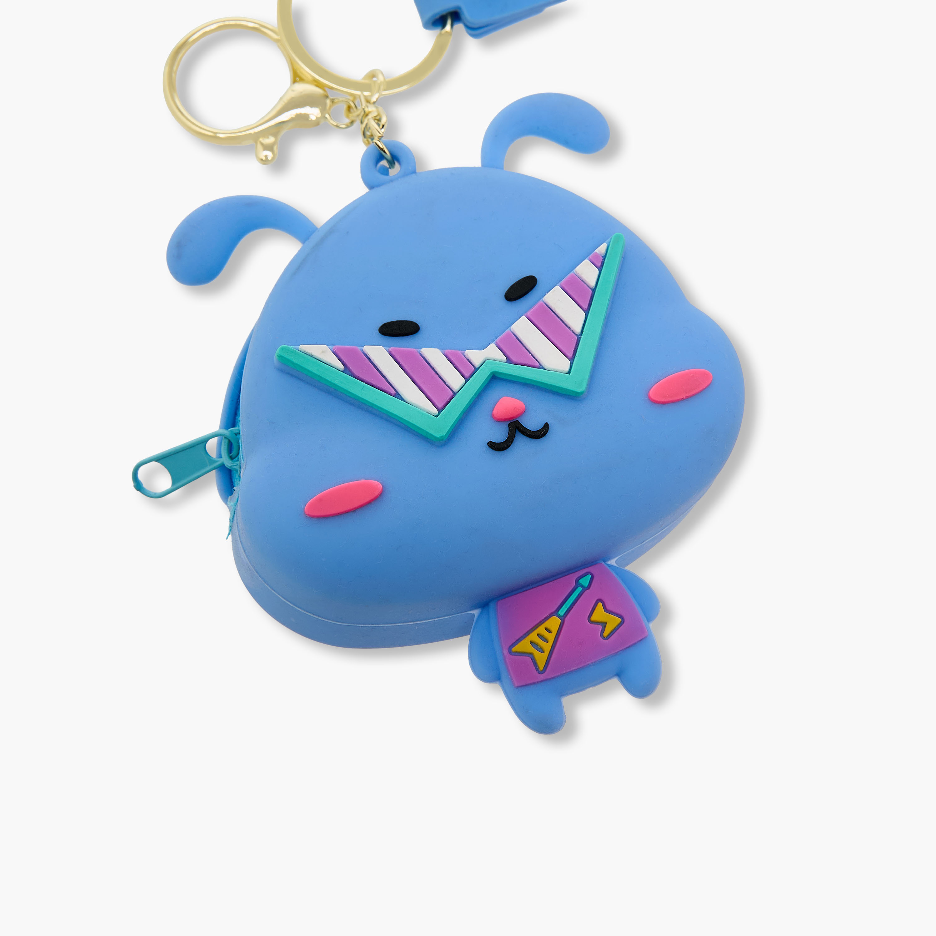 Syloon Rabbit Coin Pouch Keyring with Lobster Hook-girls-accessories-keyringsandbagcharms-image-3