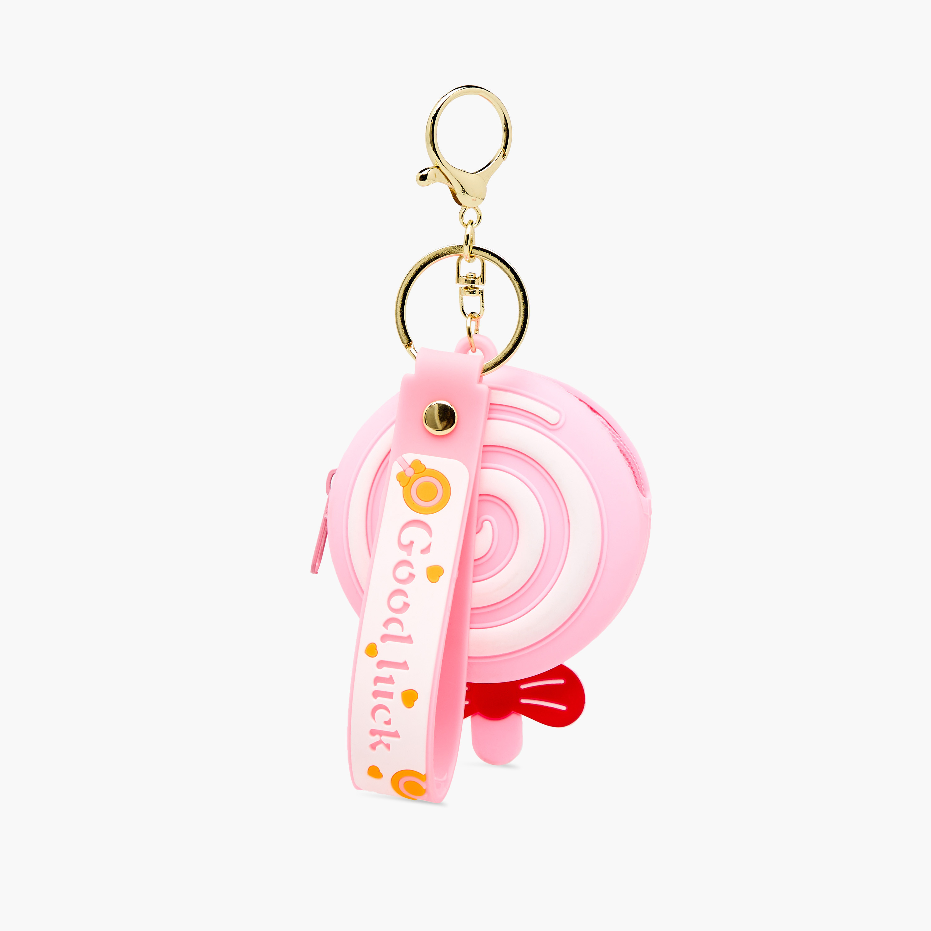 Syloon Accent Detail Keyring with Lobster Hook-girls-accessories-keyringsandbagcharms-image-1