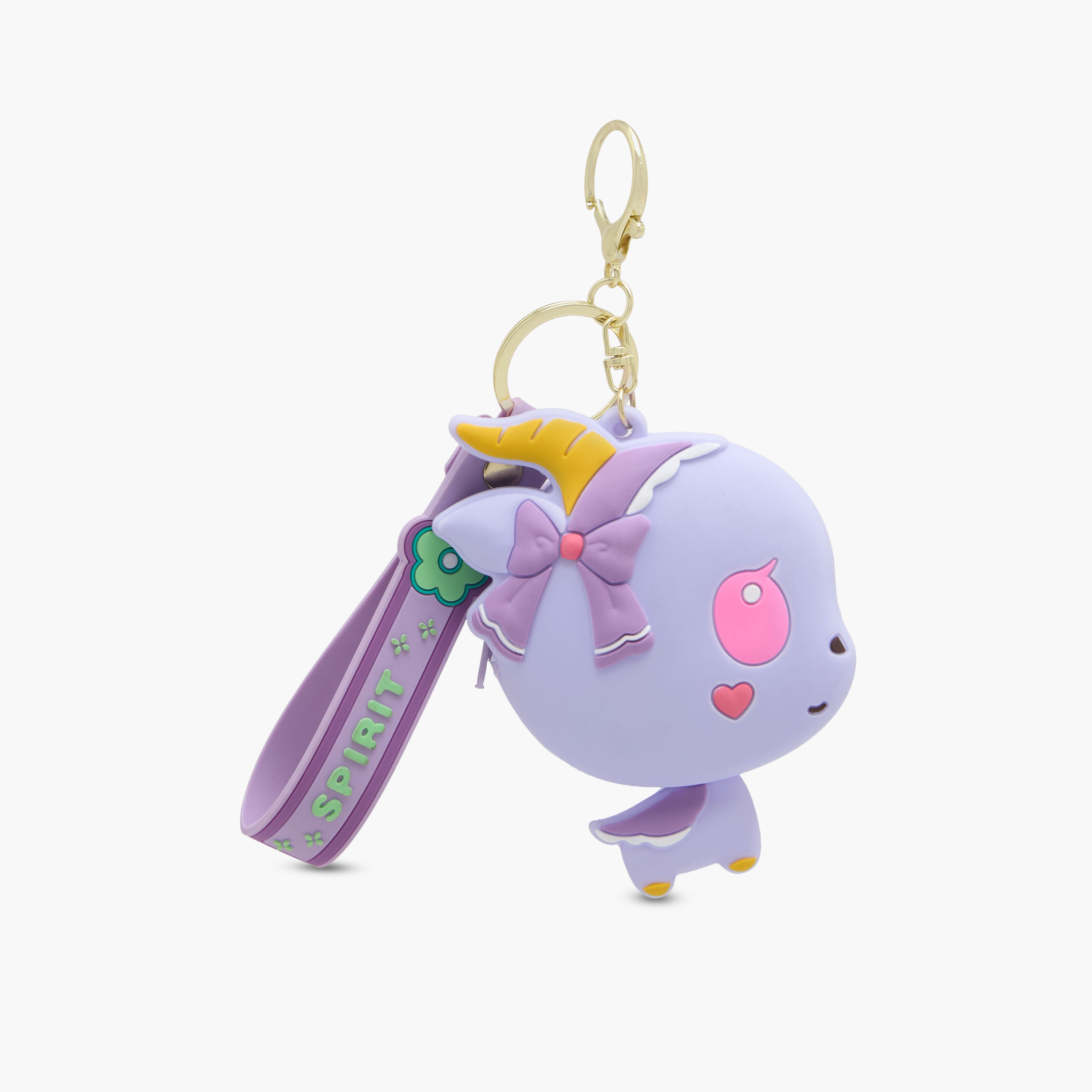 Syloon Accent Detail Keyring with Lobster Hook-girls-accessories-keyringsandbagcharms-image-1