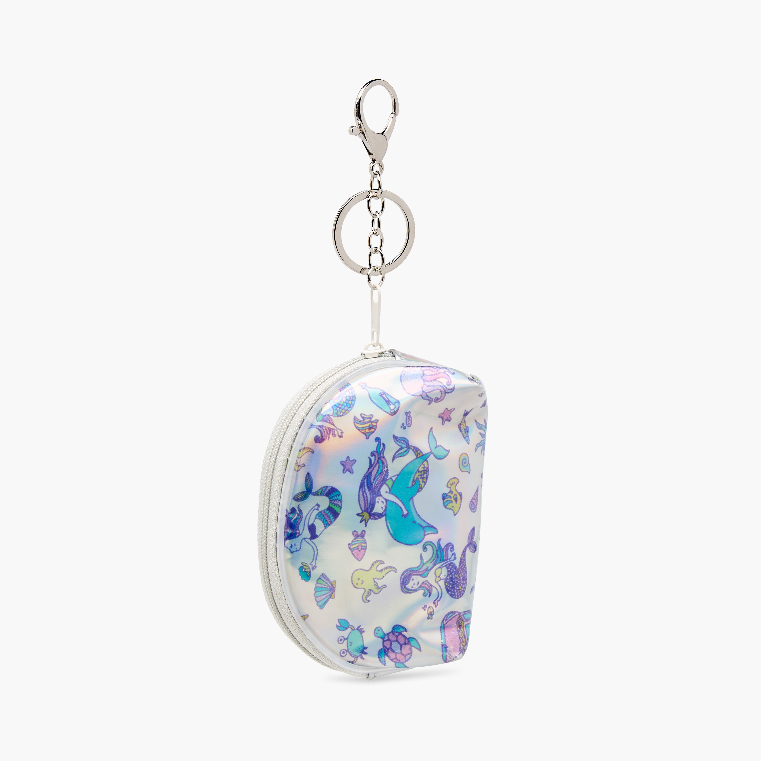 Syloon Pouch Printed Keyring with Lobster Hook-girls-accessories-keyringsandbagcharms-image-1