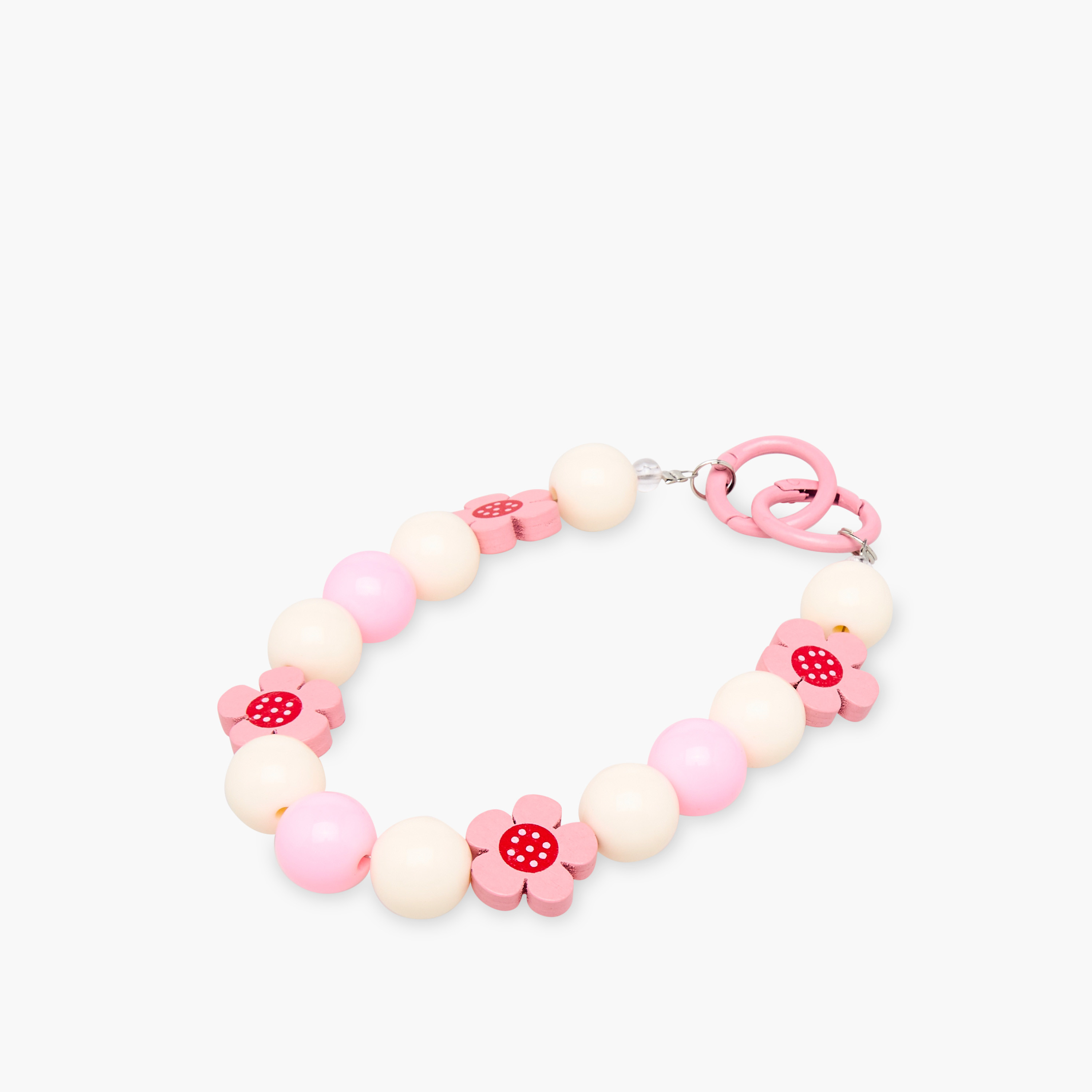 Syloon Bead Accent Keyring with Clasp-girls-accessories-keyringsandbagcharms-image-2