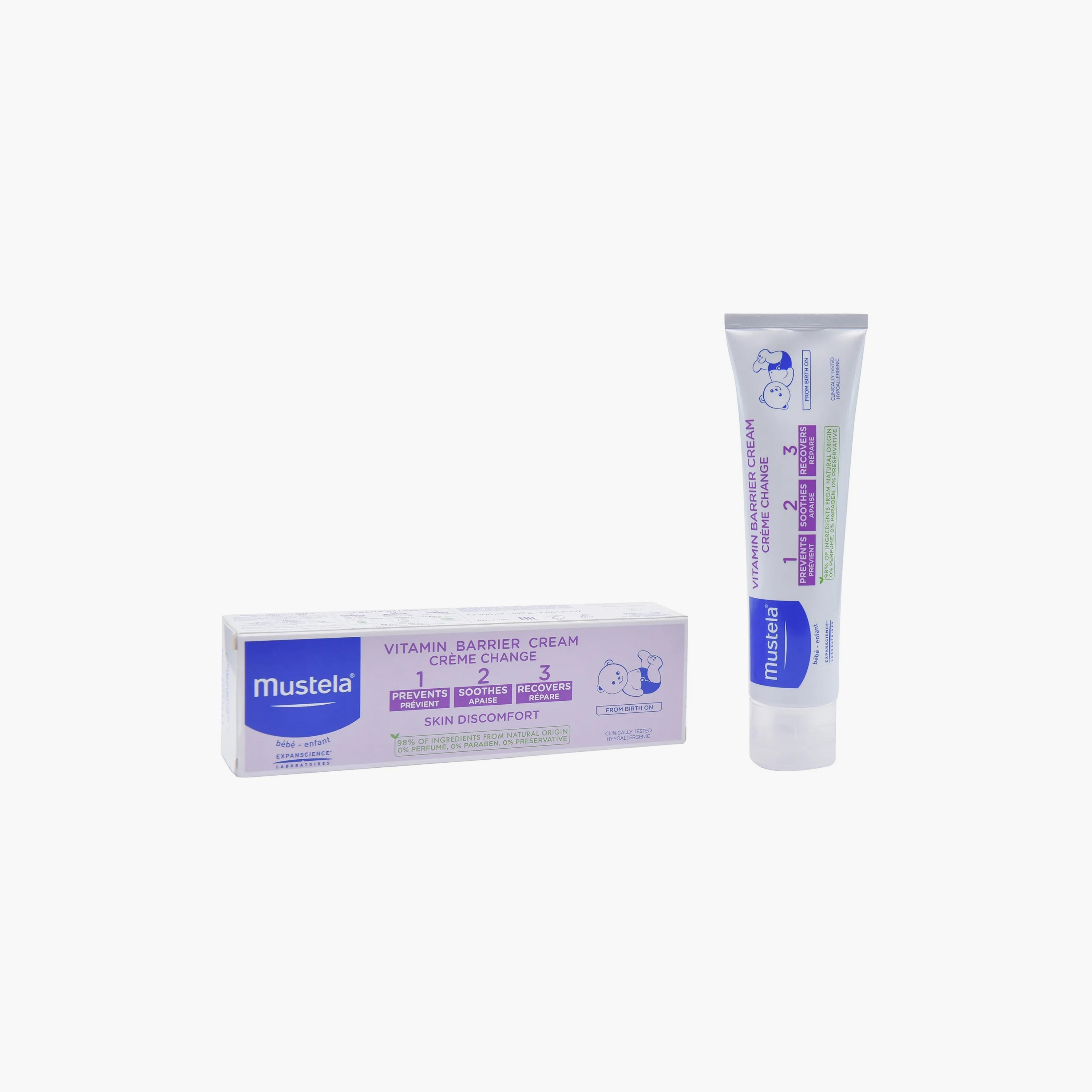 كريم فيتامين باريير 1 2 3  من موستيلا - 100 مل-baby-bathandcare-hairbodyskincare-image-3