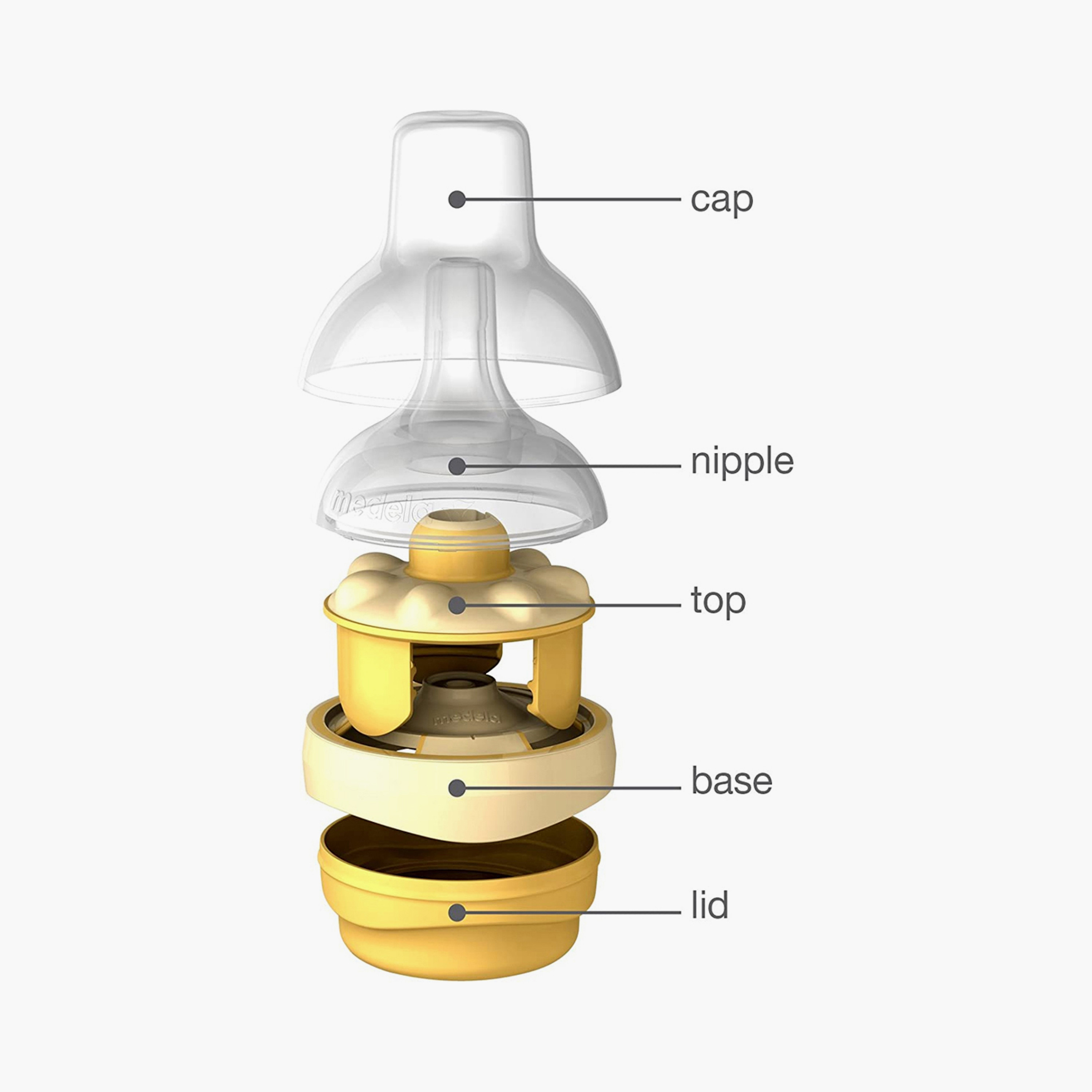 Medela Breastmilk Bottle with Calma Teat, 150 ml-baby-feeding-feedingbottles-bottlesandteats-image-3