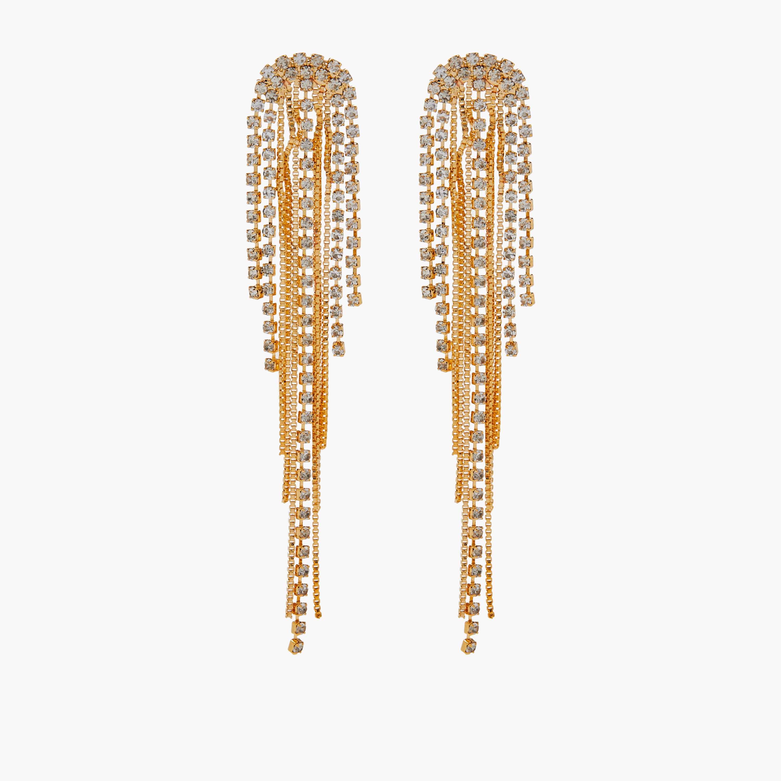 حلق متدلي مزين بمكبس إغلاق خلفي-women-watchesandjewellery-jewellery-earrings-image-1