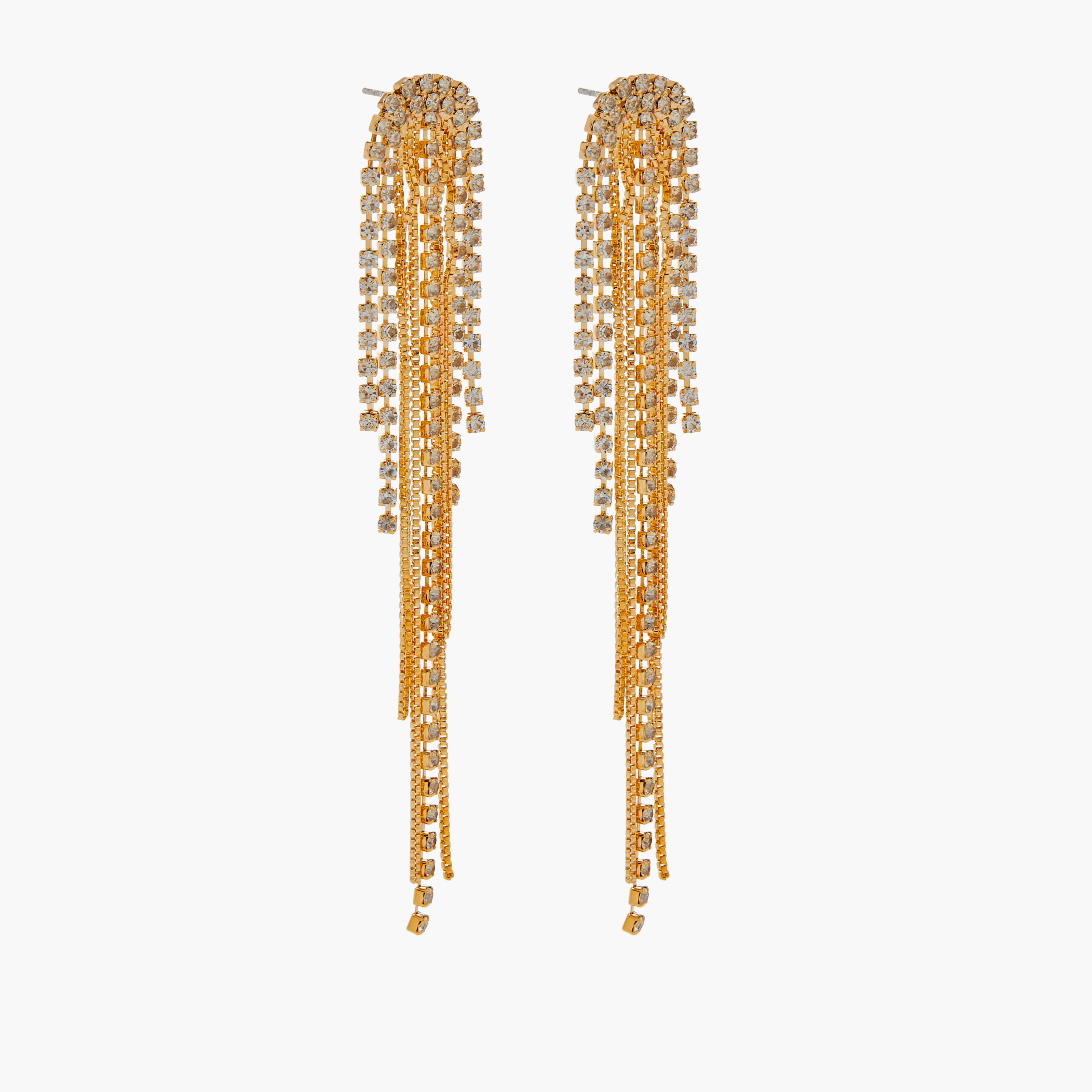 حلق متدلي مزين بمكبس إغلاق خلفي-women-watchesandjewellery-jewellery-earrings-image-3