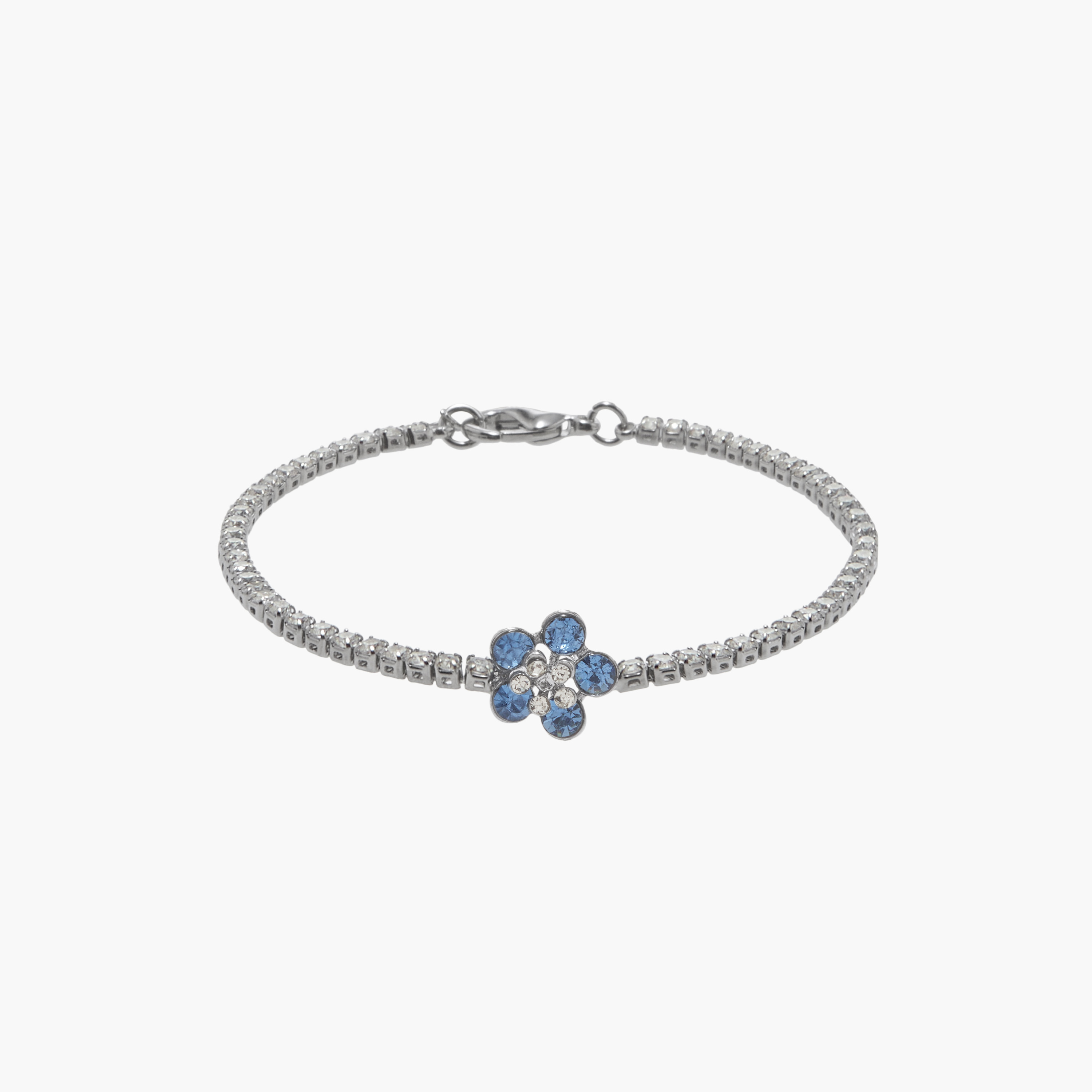 سوار مرصّع بحجر مكعب زركون ومشبك إغلاق-women-watchesandjewellery-jewellery-banglesandbracelets-image-1