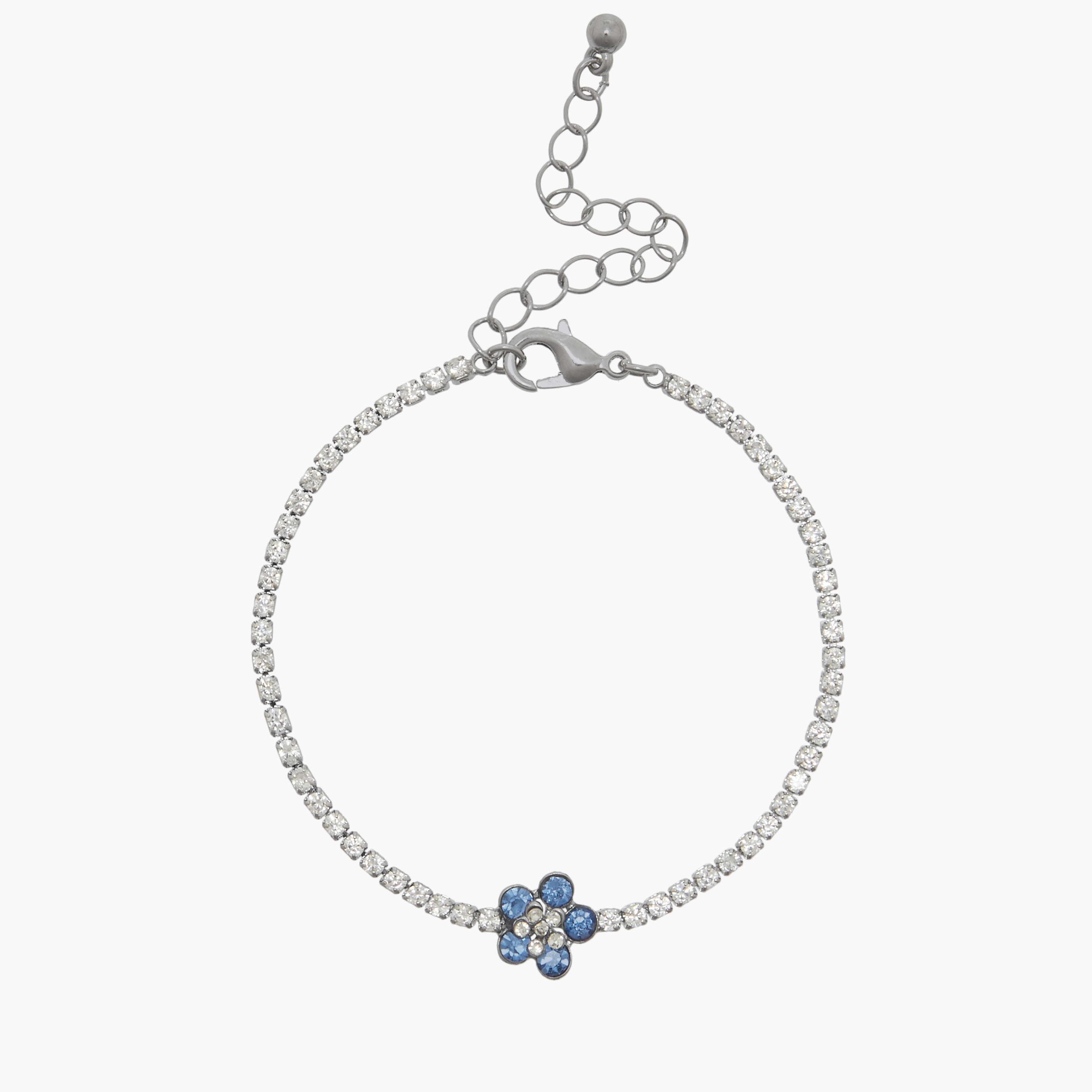 سوار مرصّع بحجر مكعب زركون ومشبك إغلاق-women-watchesandjewellery-jewellery-banglesandbracelets-image-3