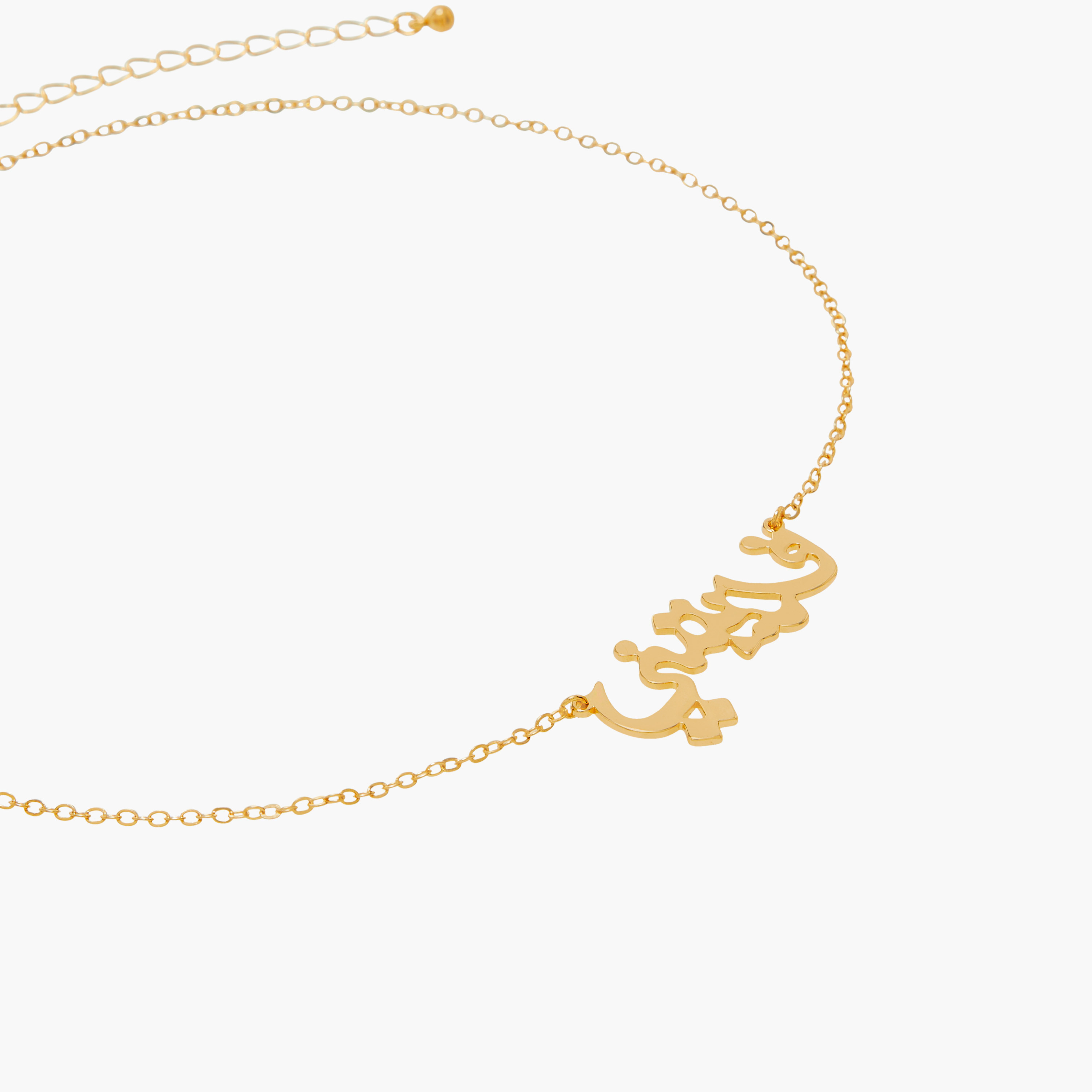 Arabic Pendant Necklace with Lobster Clasp Closure-women-watchesandjewellery-jewellery-necklacesandpendants-image-3