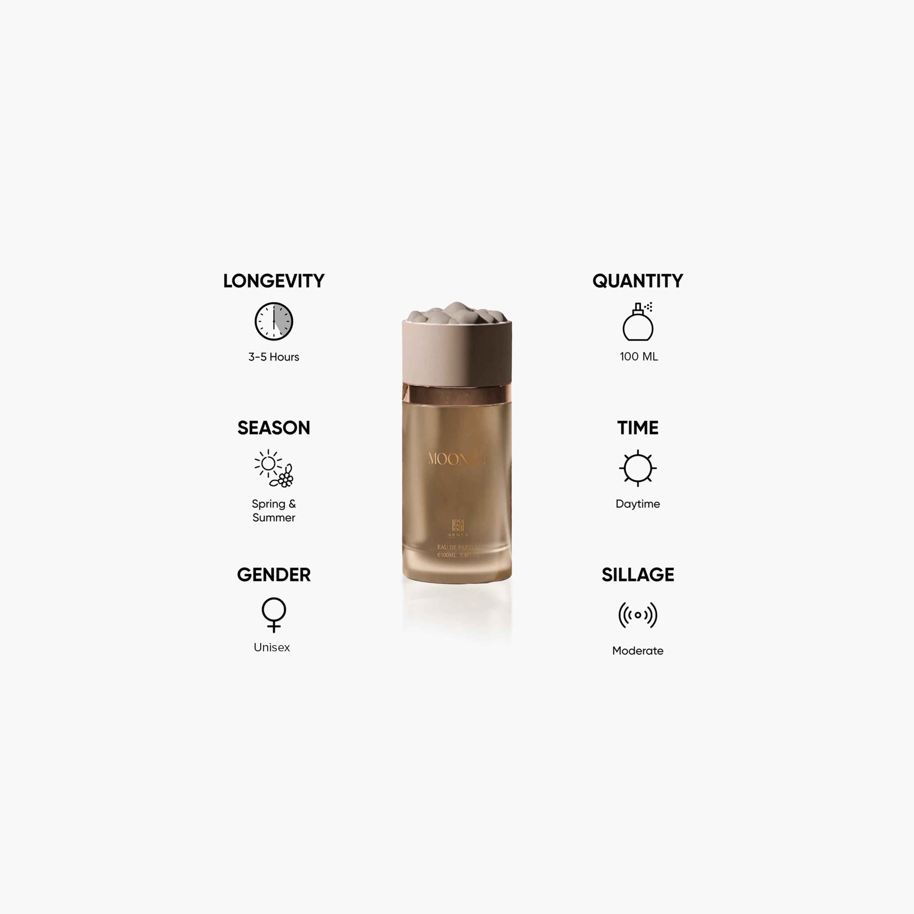Ahmed Al Maghribi Moonlit Eau de Parfum - 100 ml-beautyandpersonalcare-fragrance-unisex-image-2
