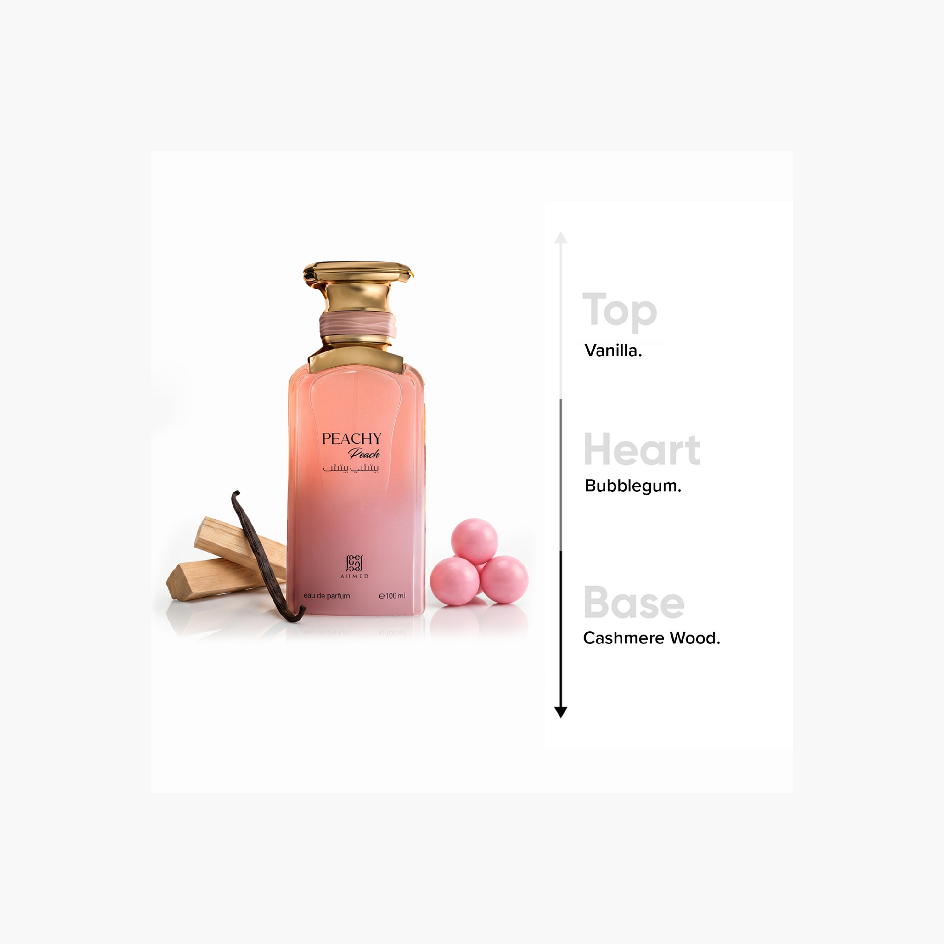 Ahmed Al Maghribi Peachy Peach Eau de Parfum - 100 ml-beautyandpersonalcare-fragrance-unisex-image-2