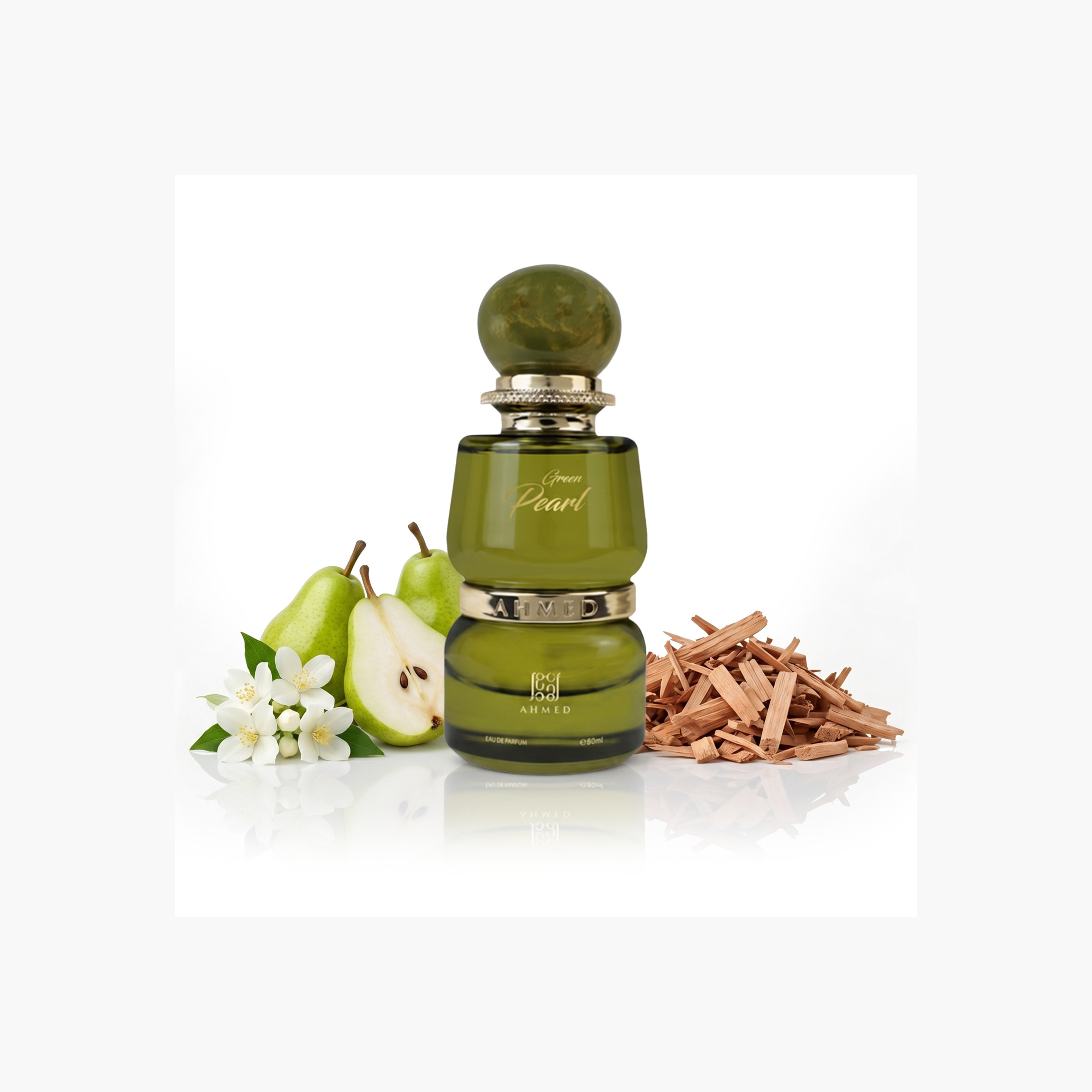 عطر أو دو برفان جرين بيرل من أحمد المغربي - 100 مل-beautyandpersonalcare-fragrance-unisex-image-2