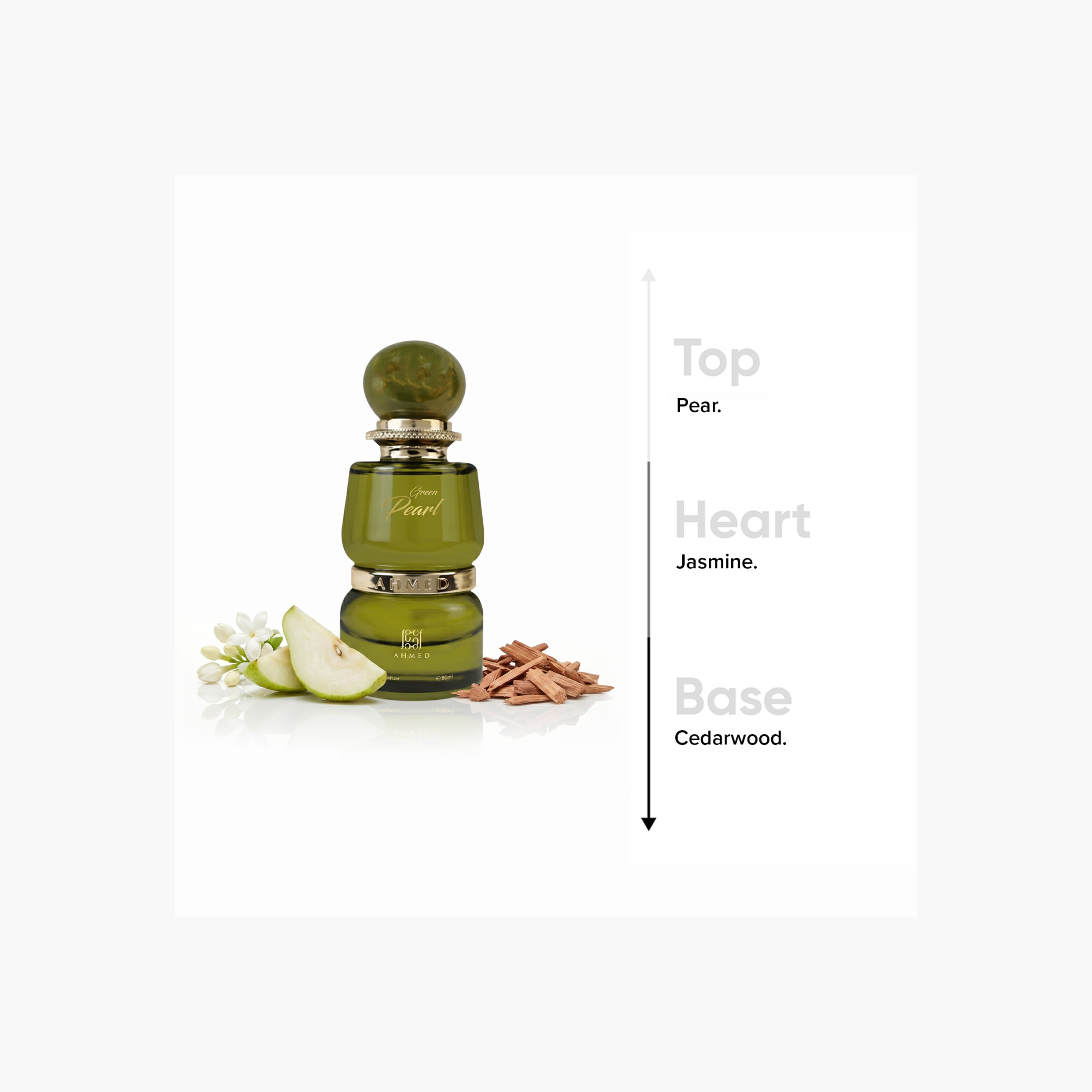 عطر أو دو برفان جرين بيرل من أحمد المغربي - 100 مل-beautyandpersonalcare-fragrance-unisex-image-5