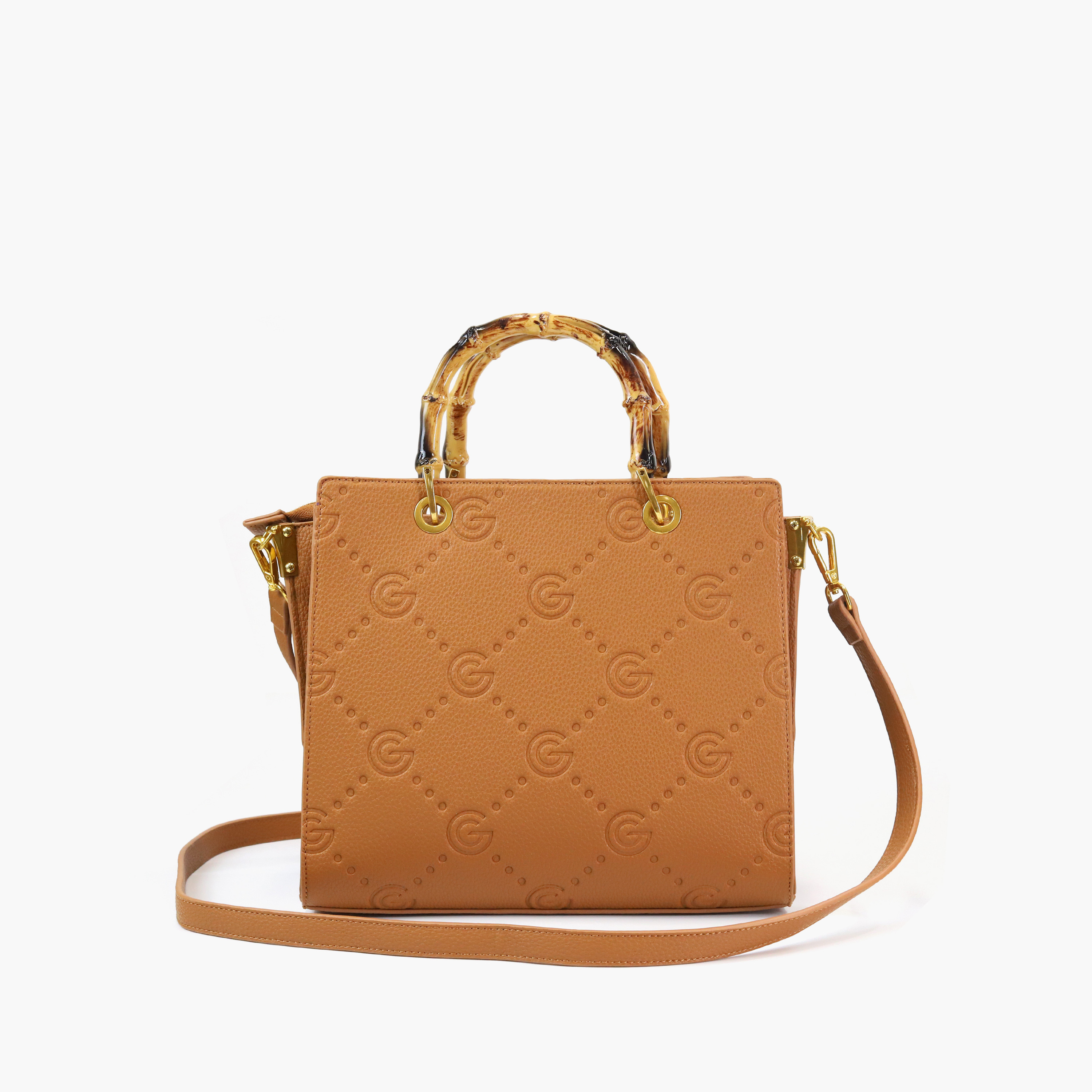 شنطة كروس بودي بنقوش مونوجرام ومقبض علوي وسحاب إغلاق من جابرييلا جوتشي-women-bagsandwallets-handbags-image-4