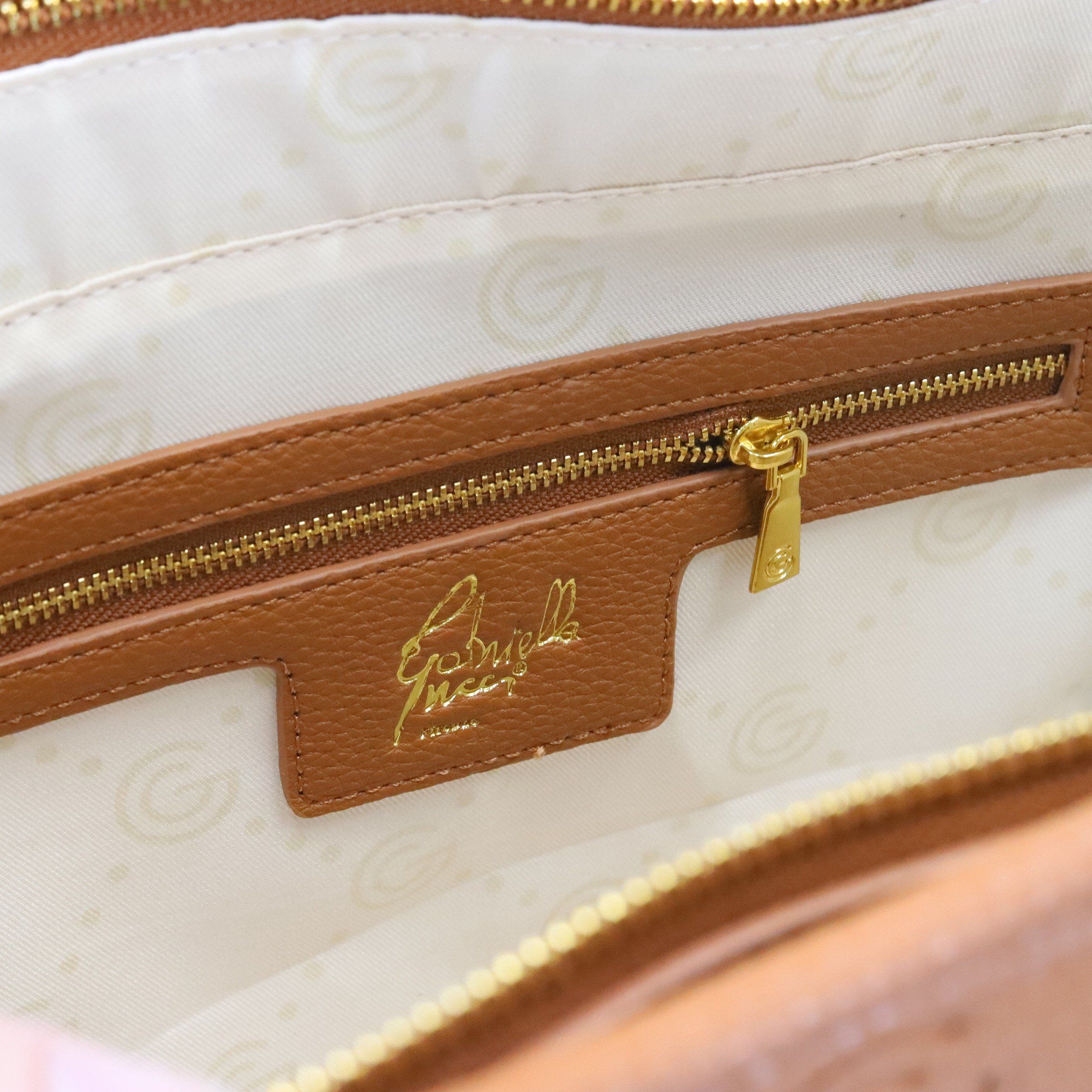 Gabriella Gucci Monogram Embossed Tote Bag with Pouch-women-bagsandwallets-handbags-image-15
