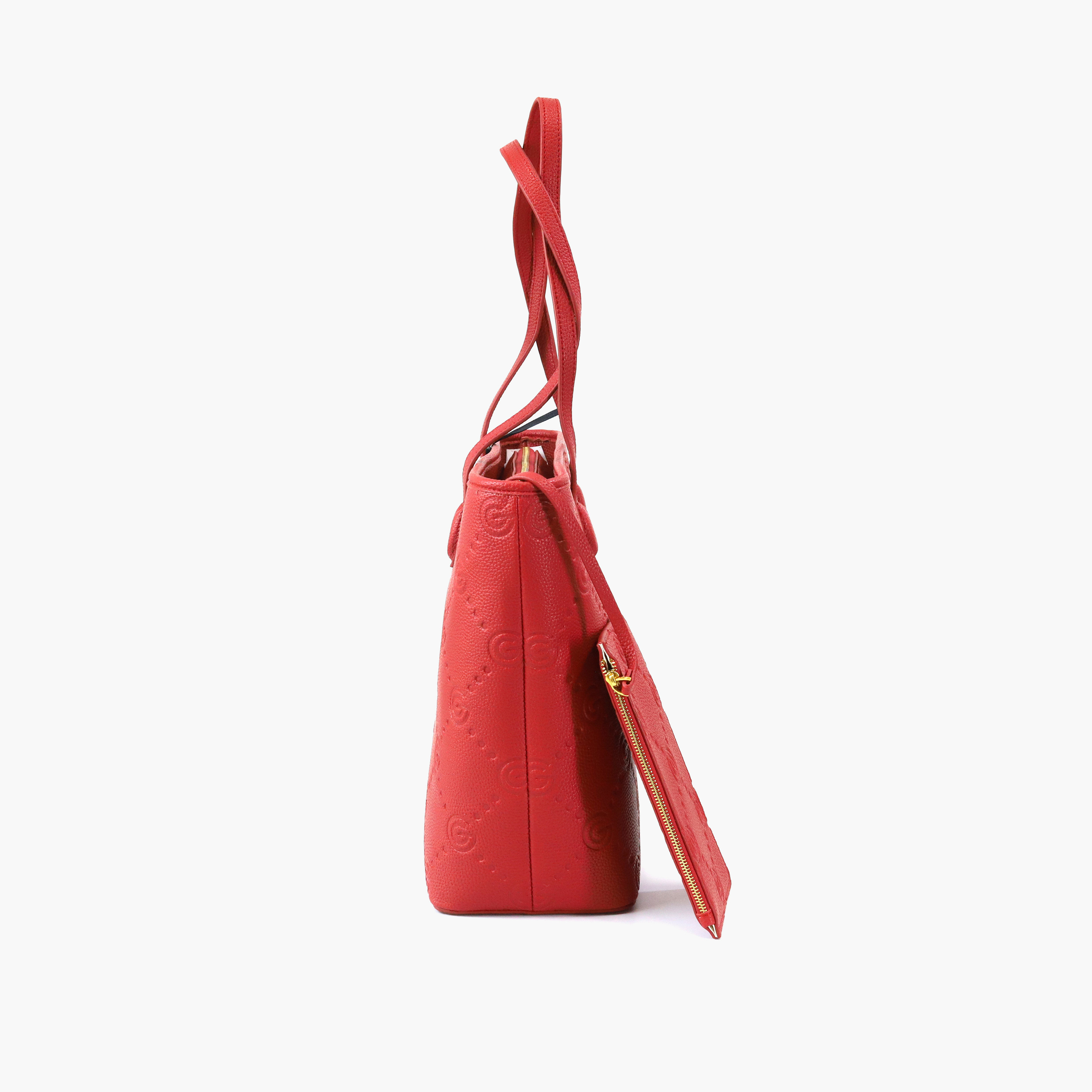 Gabriella Gucci Monogram Embossed Tote Bag with Pouch-women-bagsandwallets-handbags-image-21