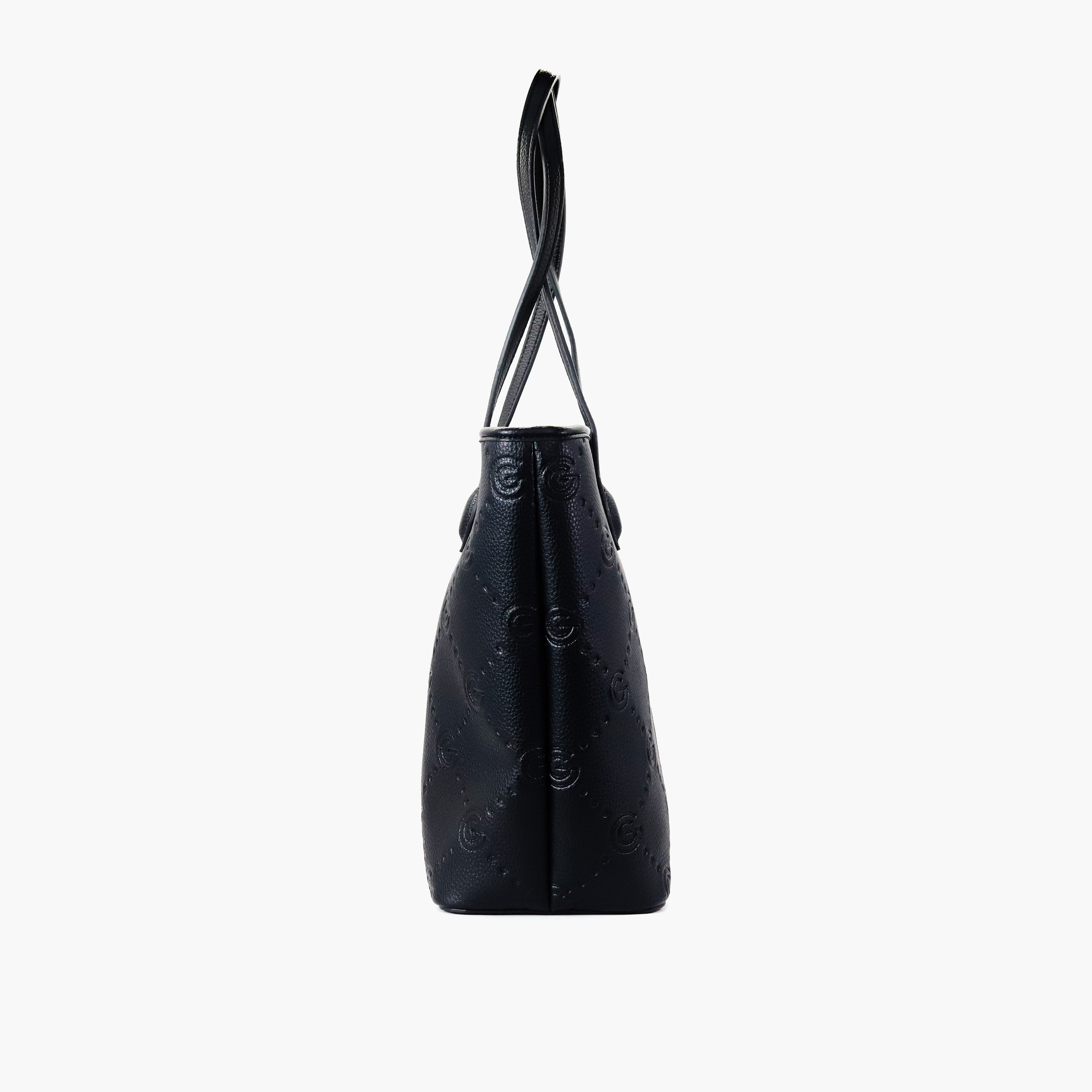 Gabriella Gucci Monogram Embossed Tote Bag with Pouch-women-bagsandwallets-handbags-image-30