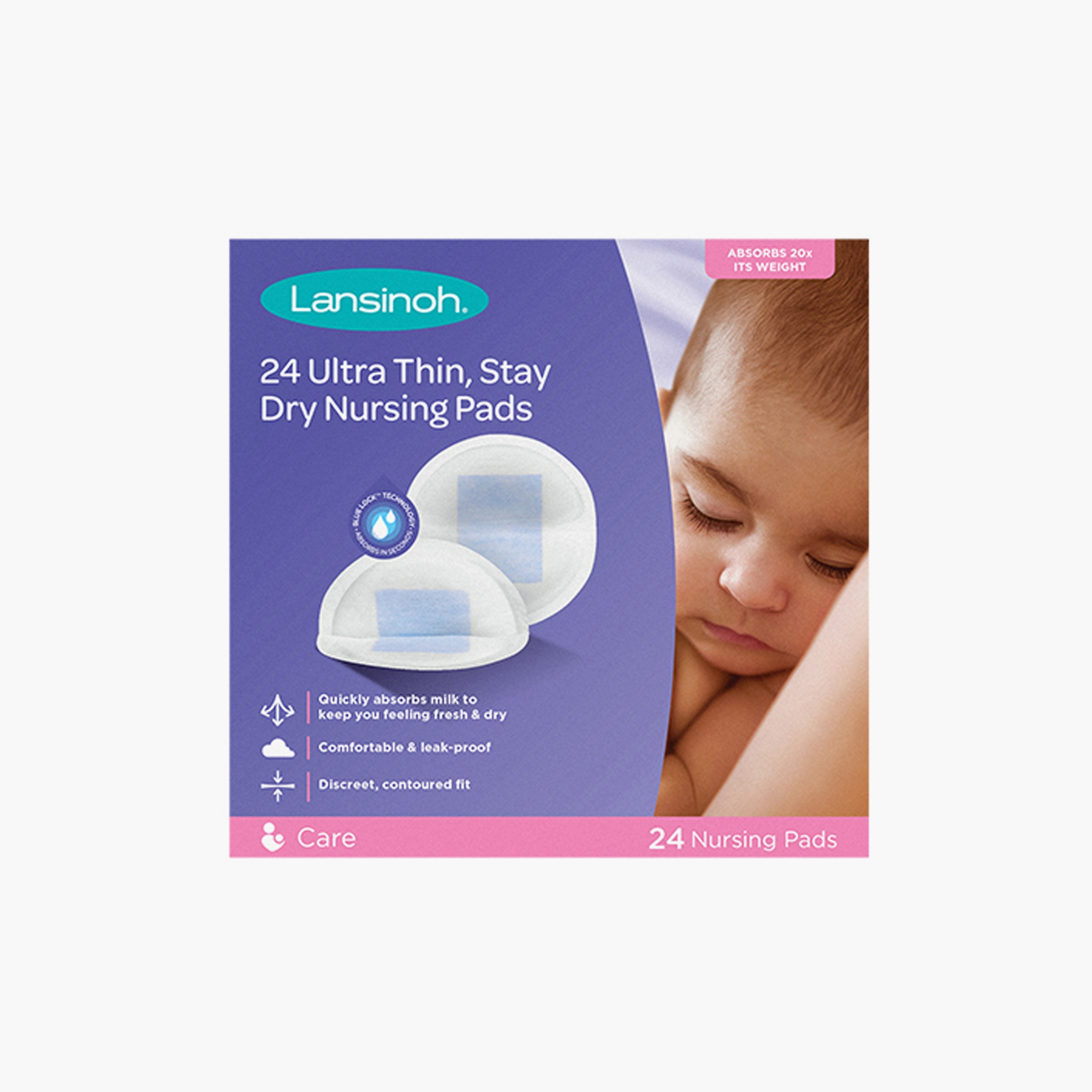 Lansinoh 24-Piece Disposable Nursing Breast Pads-baby-feeding-breastfeedingandcare-image-5