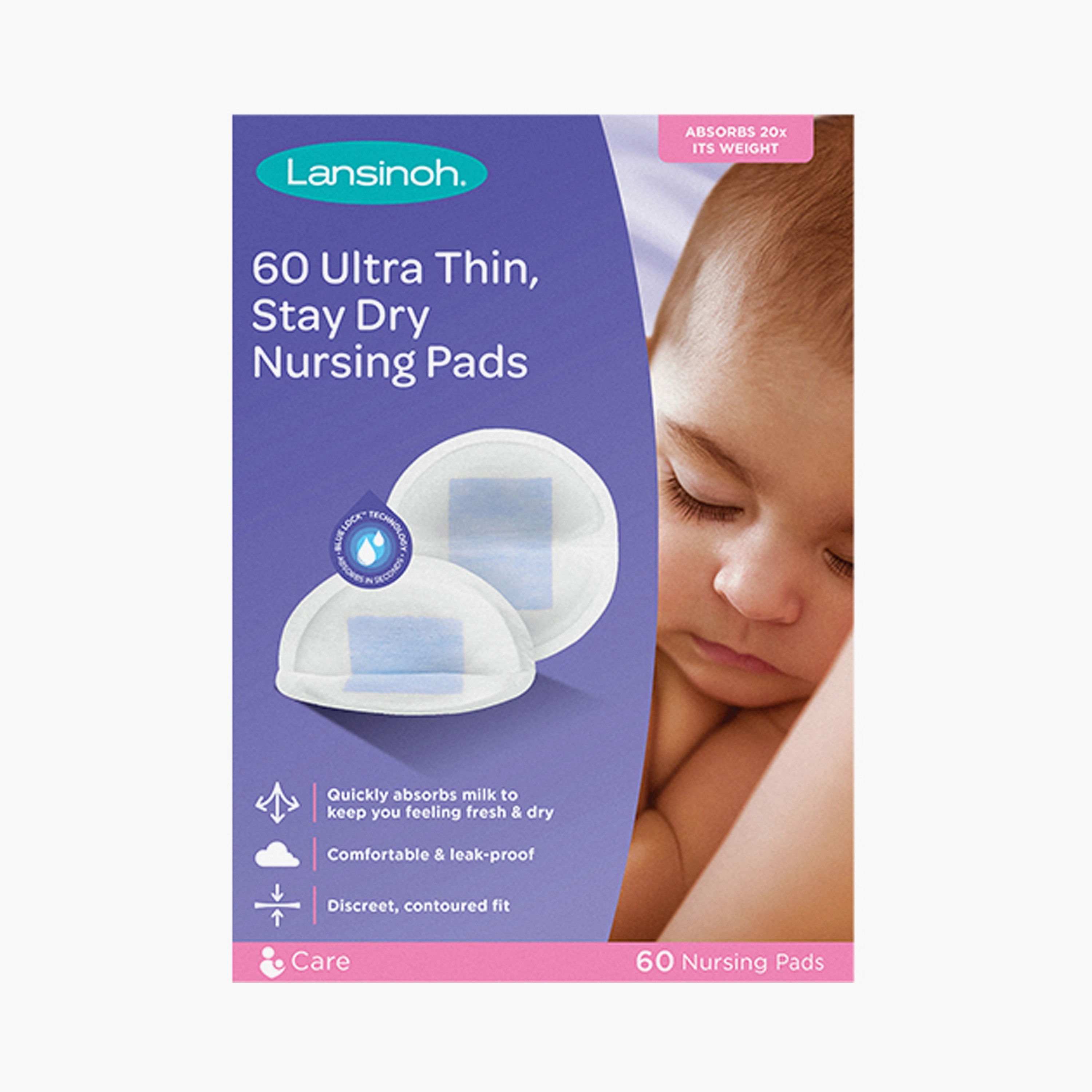 Lansinoh 60-Piece Nursing Breast Pads-baby-feeding-breastfeedingandcare-image-4