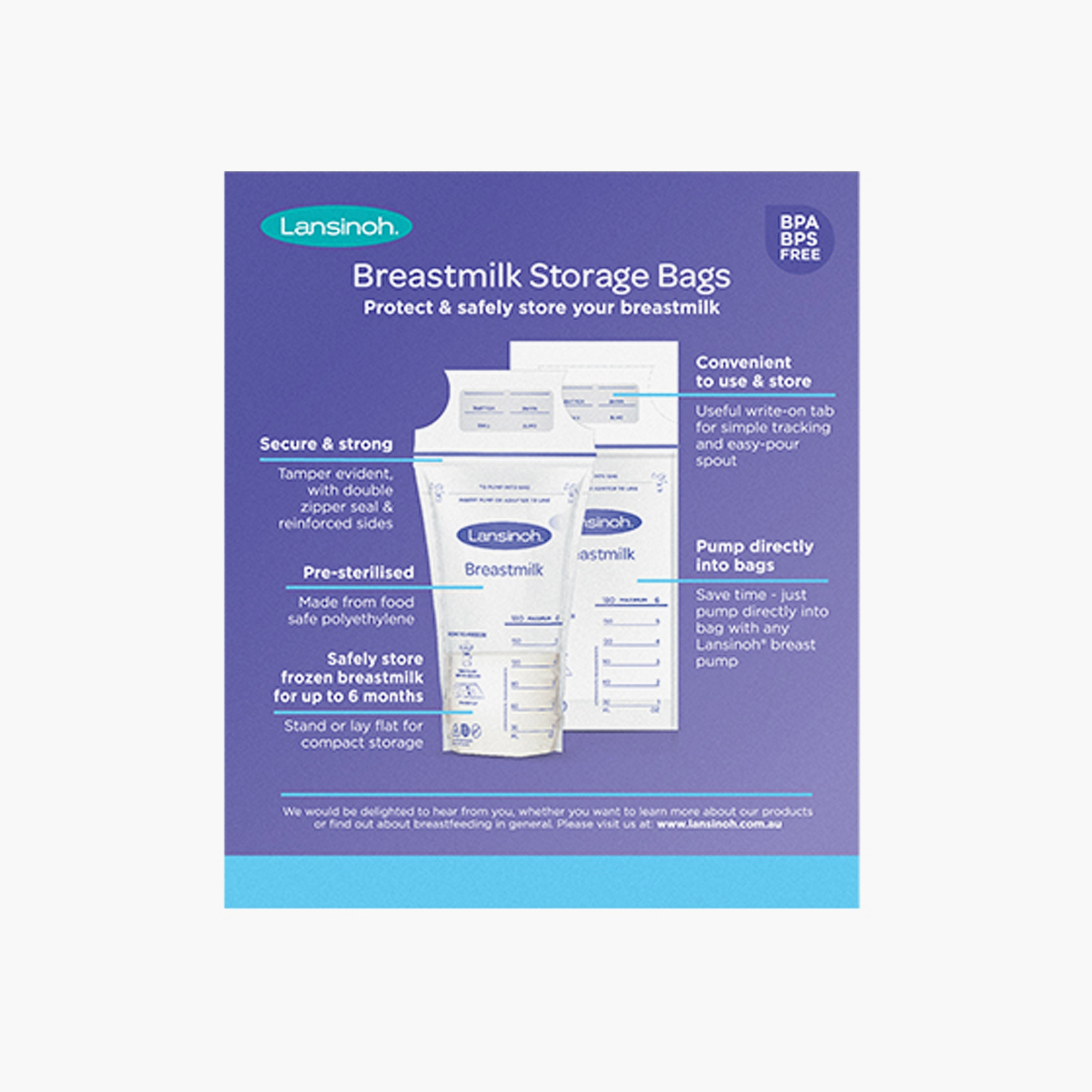 Lansinoh 25-Piece Breastmilk Storage Bags-baby-feeding-breastfeedingandcare-image-5