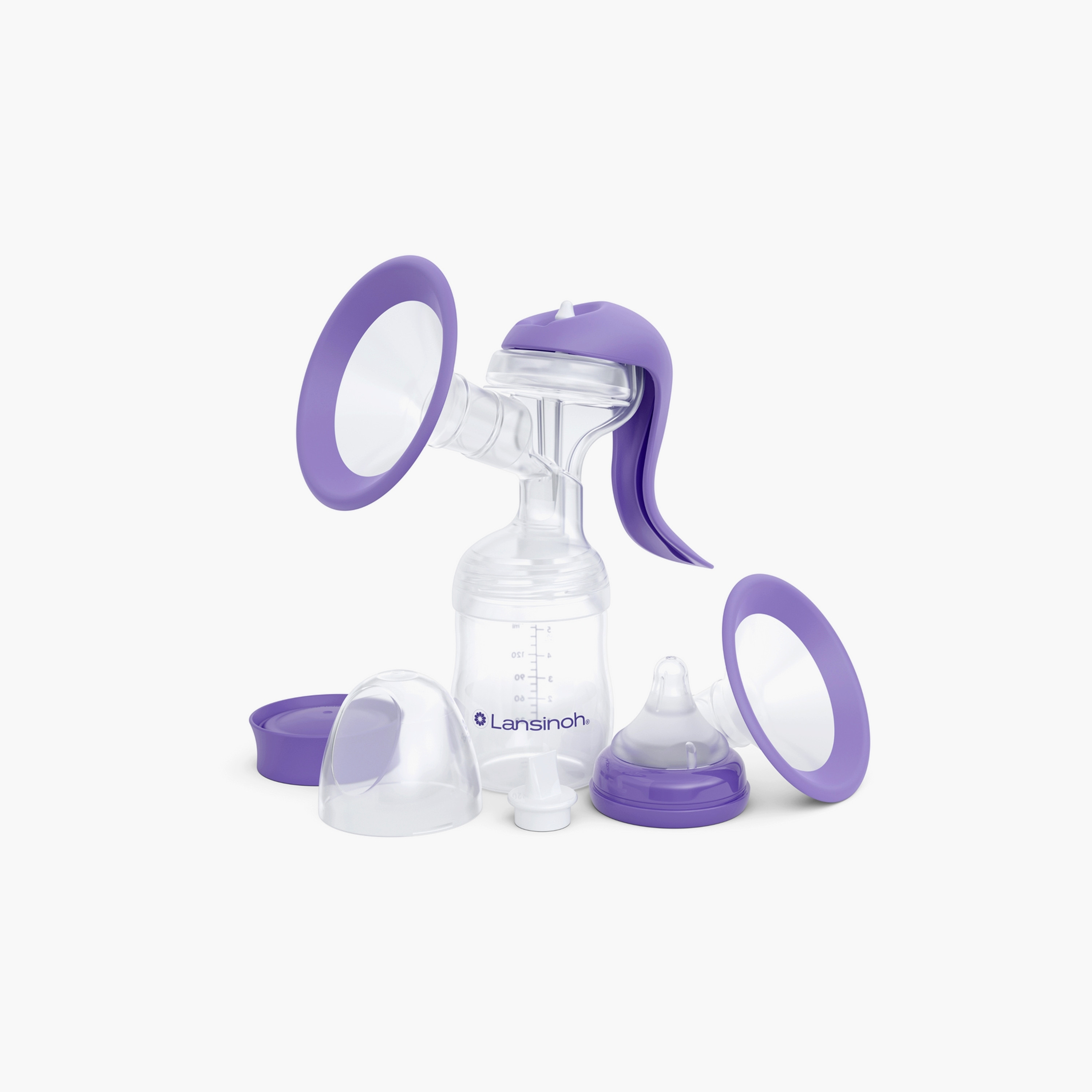 Lansinoh Manual Breast Pump Set-baby-feeding-breastfeedingandcare-image-2