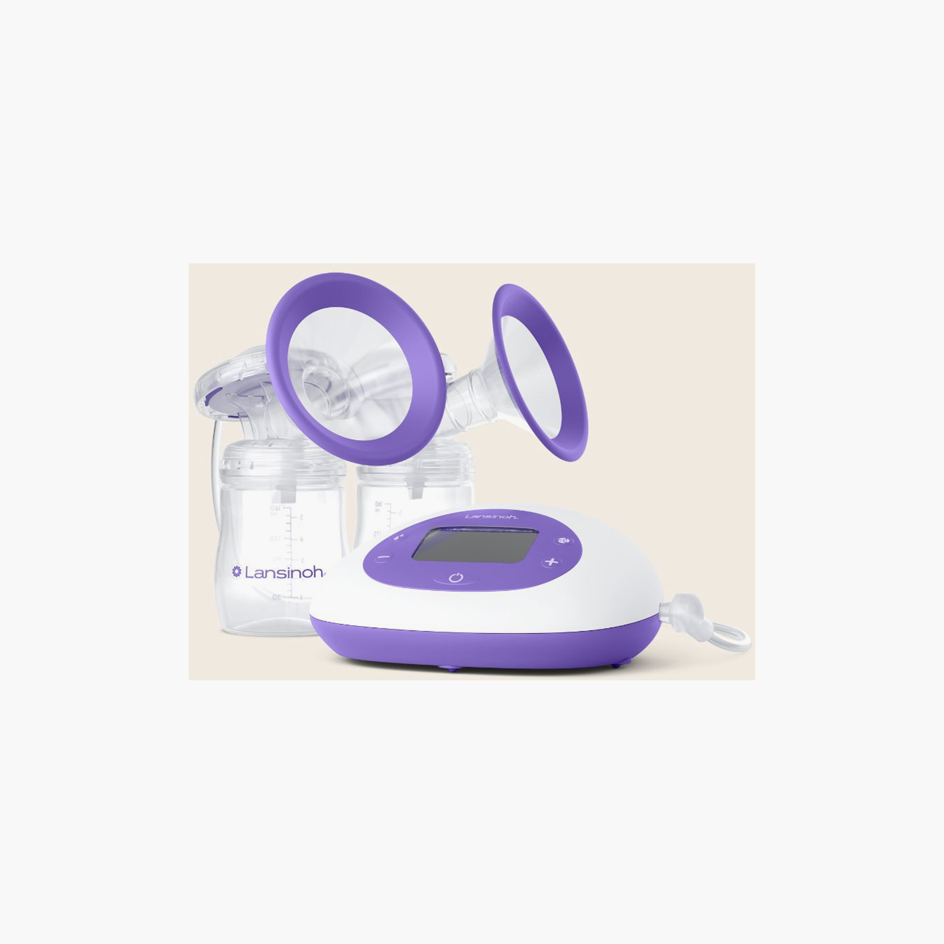 Lansinoh 2-In-1 Double Electric Breast Pump Set-baby-feeding-breastfeedingandcare-image-1