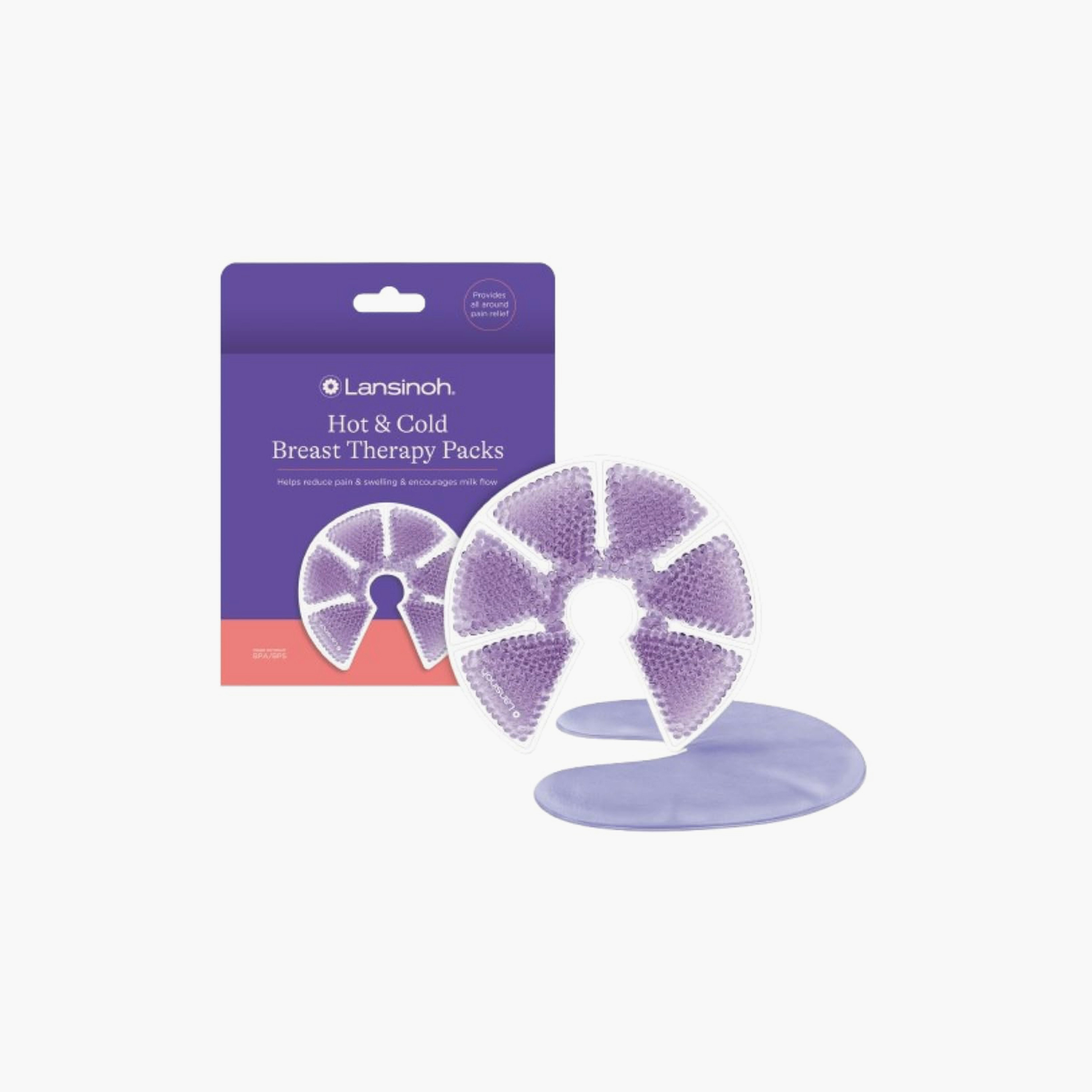 Lansinoh 2-Piece Hot & Cold Breast Therapy Packs-baby-feeding-breastfeedingandcare-image-1