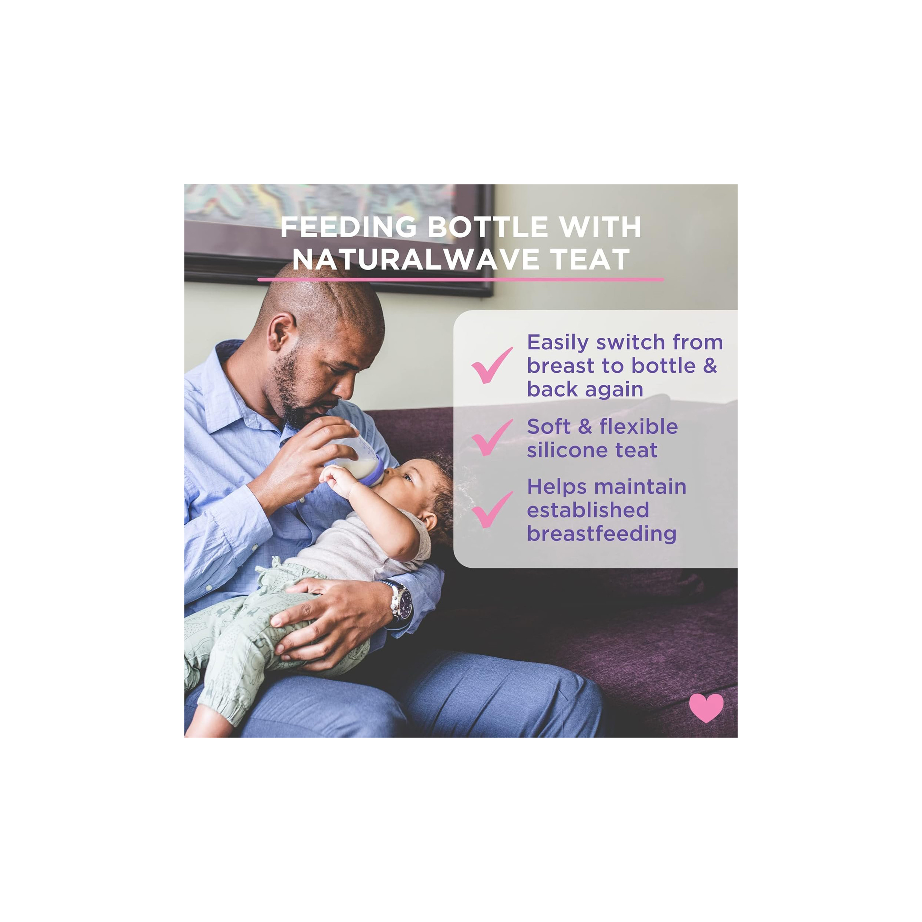Lansinoh 2-Piece NaturalWave Slow Flow Teats-baby-feeding-feedingbottles-bottlesandteats-image-3